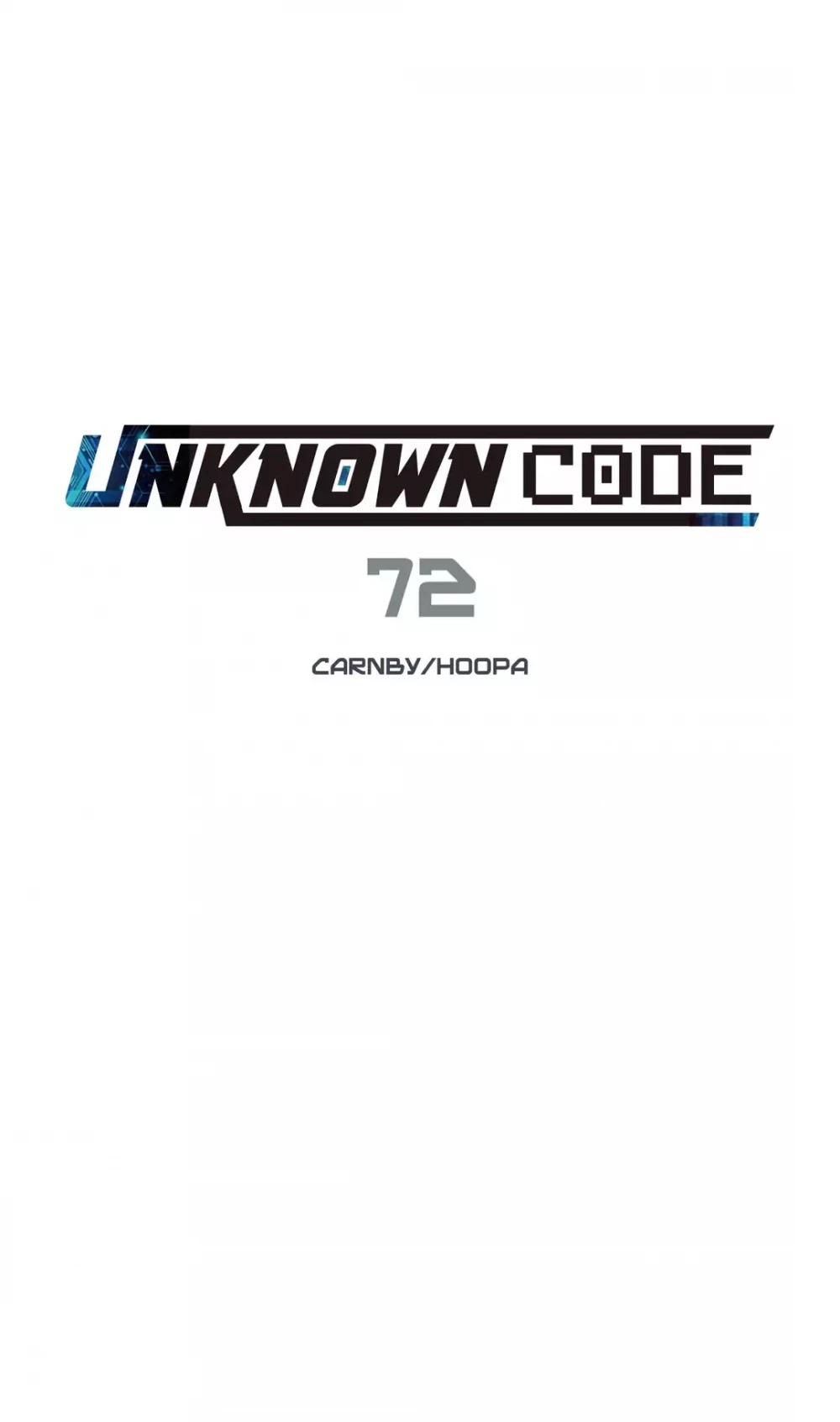 Unknown Code Chapter 72 page 1 - Chapter 72