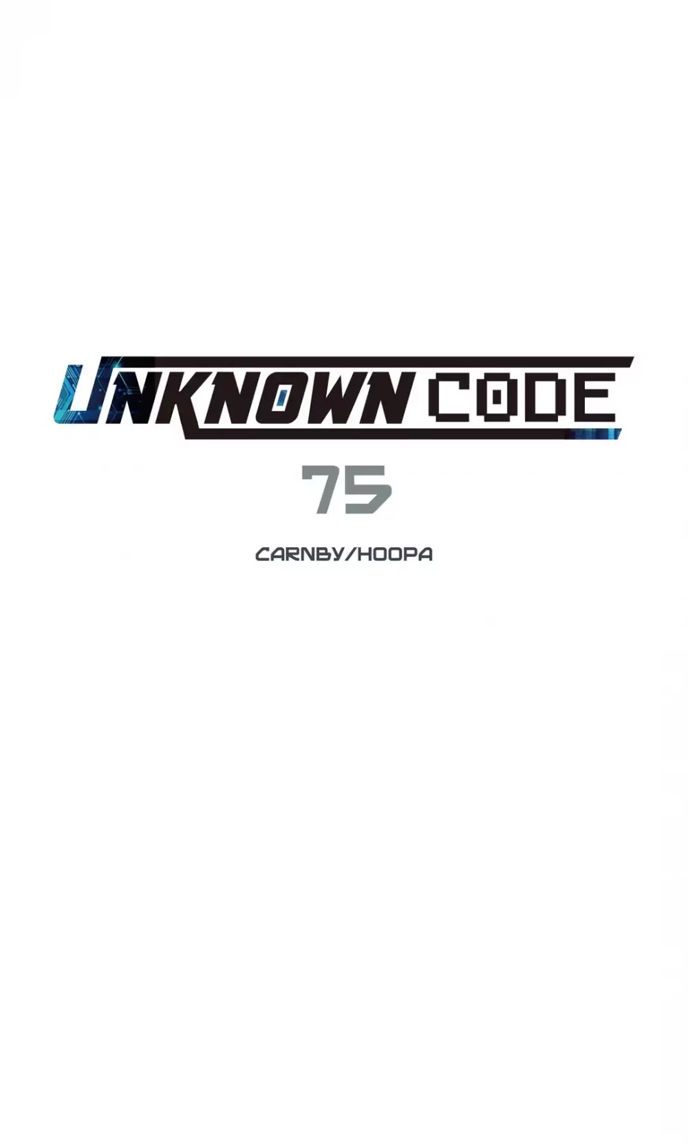 Unknown Code Chapter 75 page 1 - Chapter 75