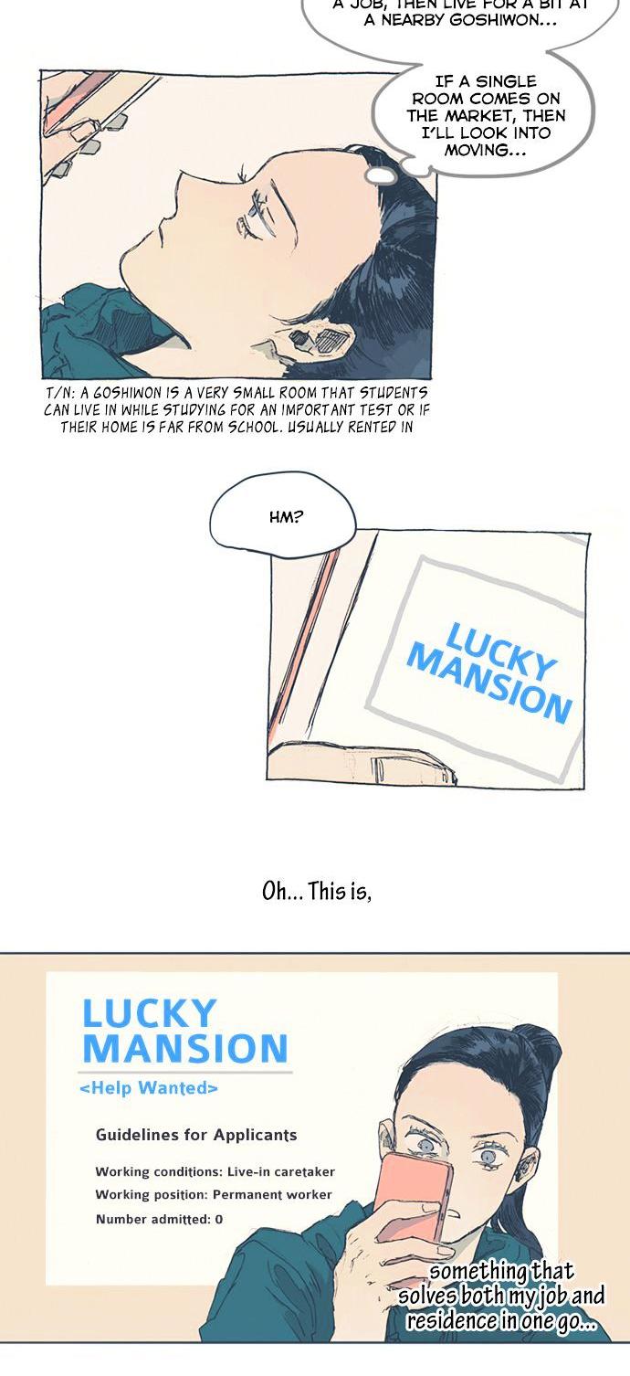 Unlucky Mansion Chapter 1 page 13 - Chapter 1