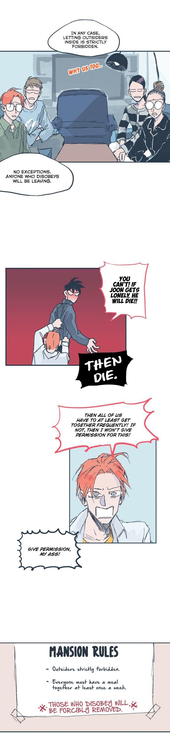 Unlucky Mansion Chapter 8 page 12 - Chapter 8