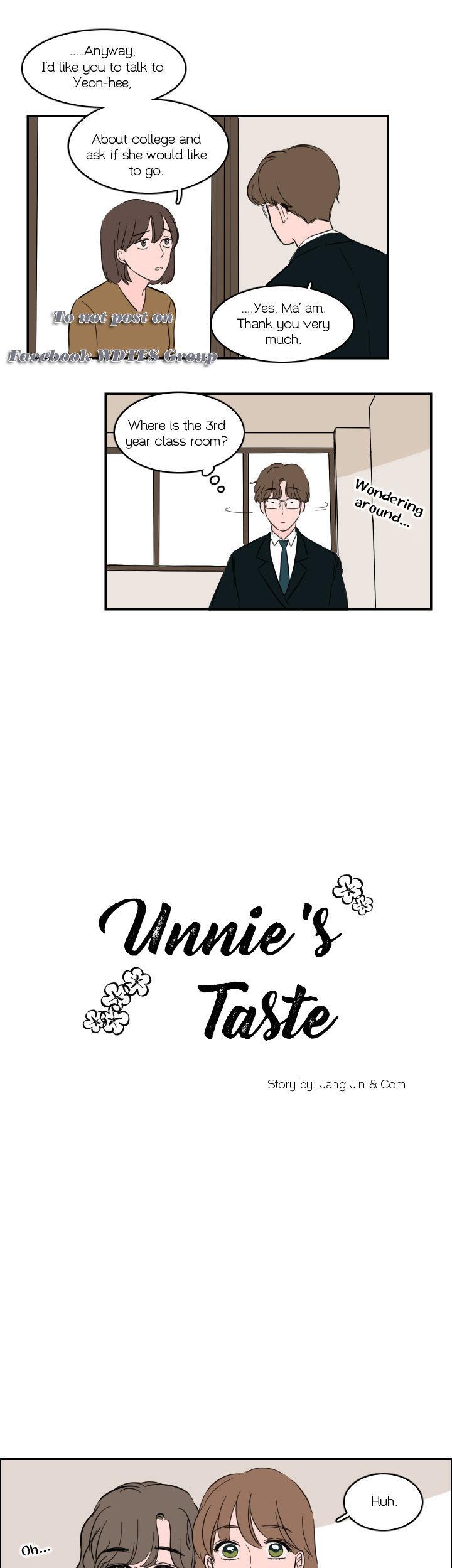 Unnie's Taste Chapter 10 page 6 - Chapter 10