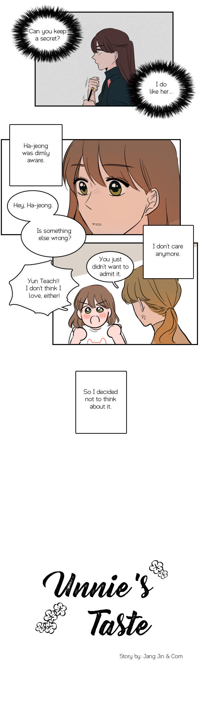 Unnie's Taste Chapter 12 page 6 - Chapter 12