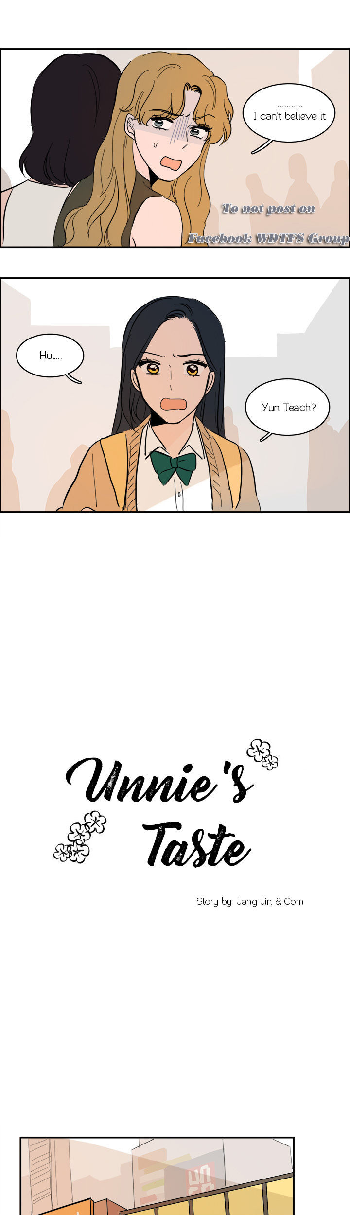 Unnie's Taste Chapter 13 page 4 - Chapter 13