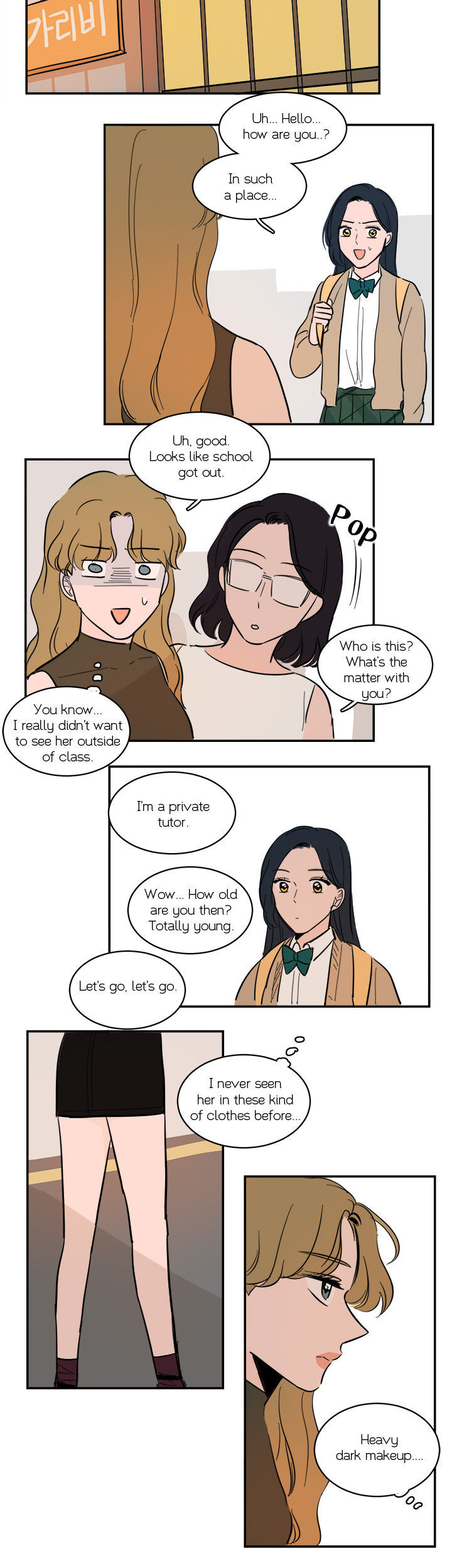 Unnie's Taste Chapter 13 page 5 - Chapter 13