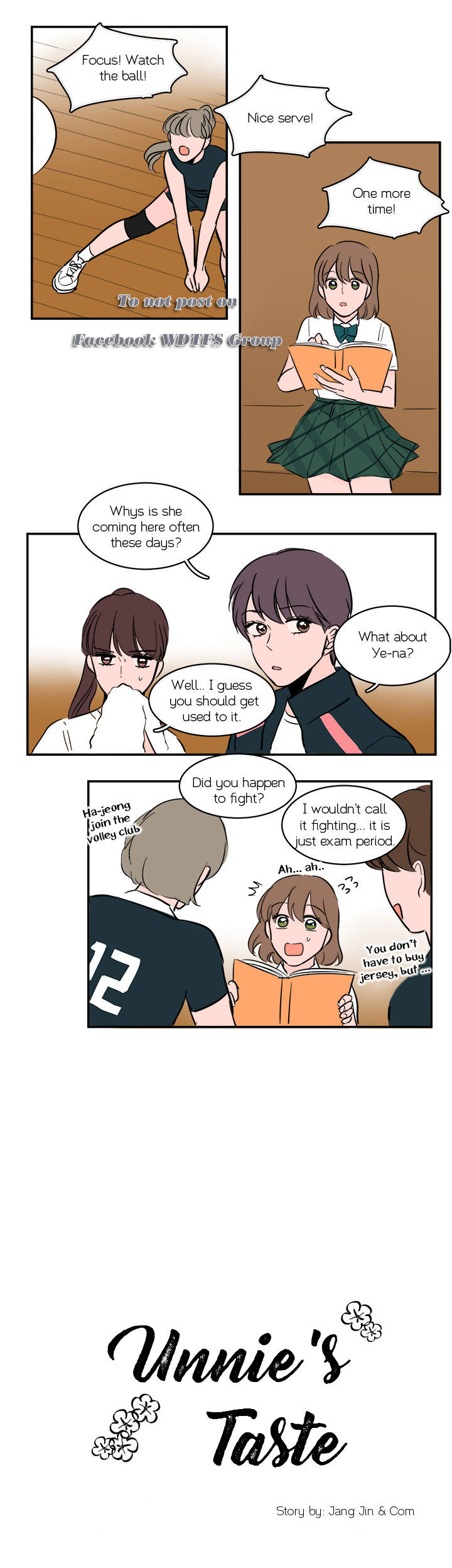 Unnie's Taste Chapter 14 page 4 - Chapter 14
