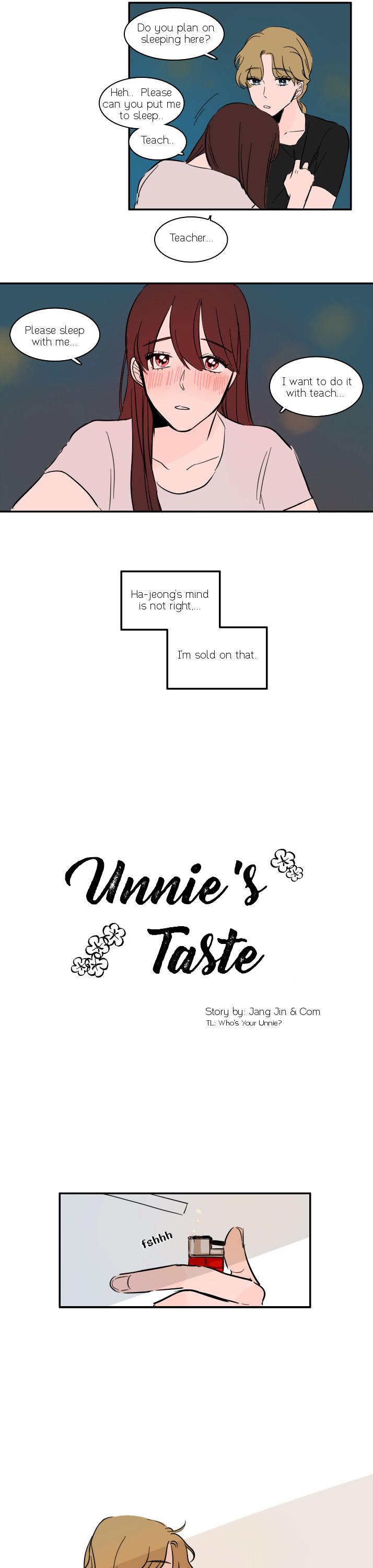 Unnie's Taste Chapter 2 page 7 - Chapter 2 : 2