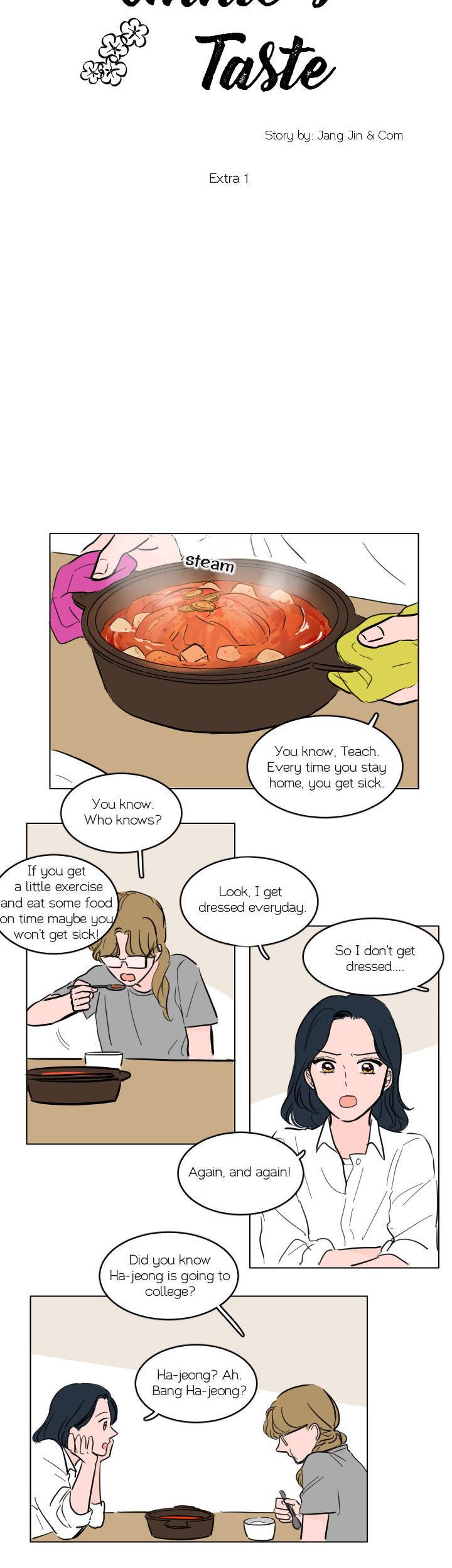 Unnie's Taste Chapter 20.2 page 7 - Chapter 20.2 : Extra 1