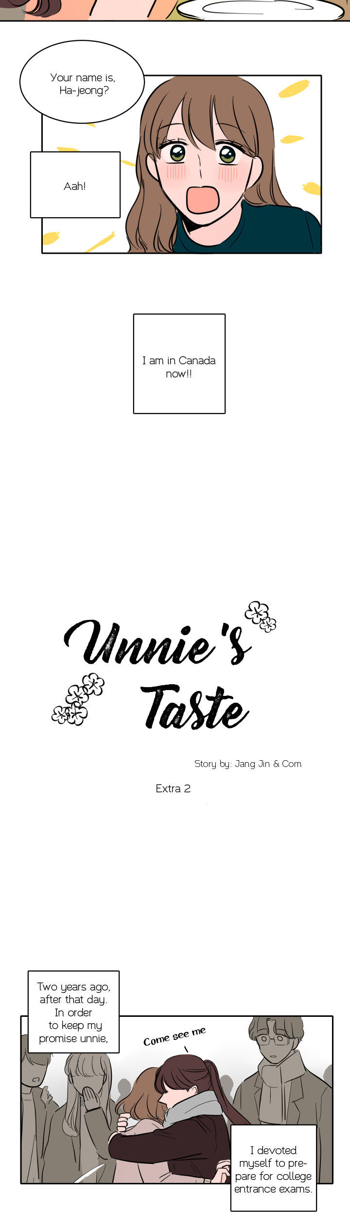Unnie's Taste Chapter 20.3 page 4 - Chapter 20.3 : Extra 2