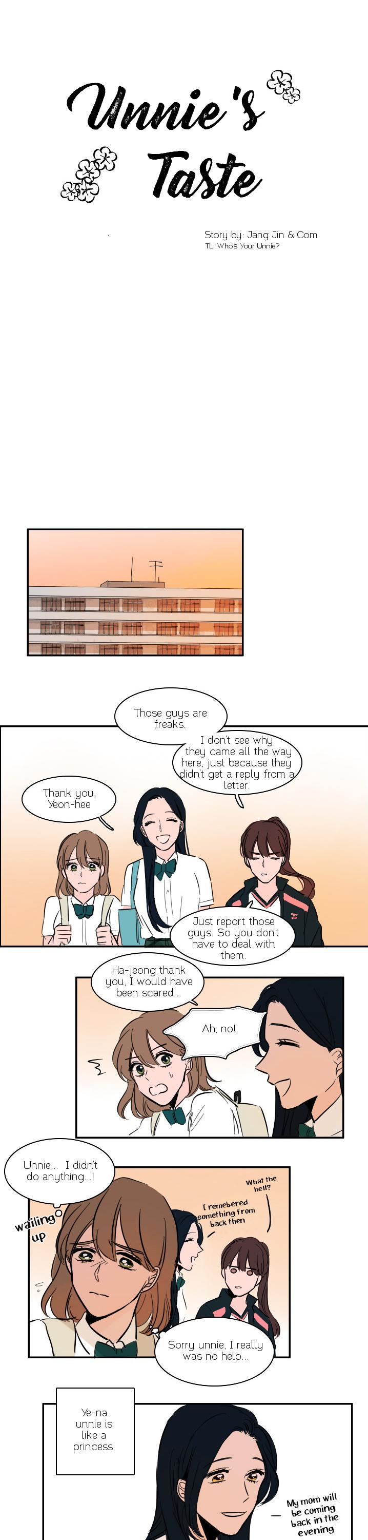 Unnie's Taste Chapter 3 page 6 - Chapter 3 : 3