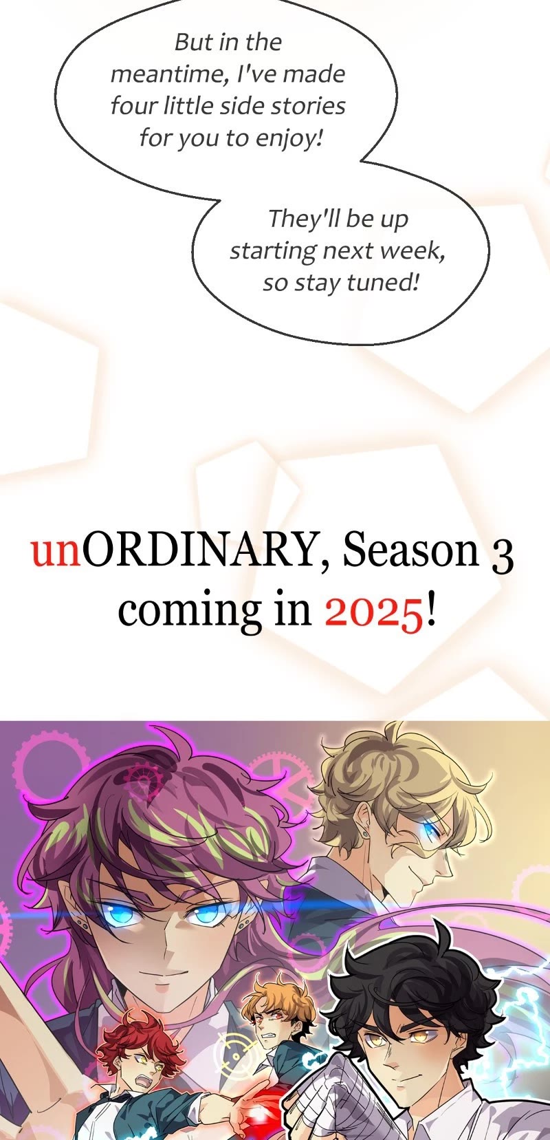 unOrdinary Chapter 355 page 11 - Chapter 355: Message from uru-chan