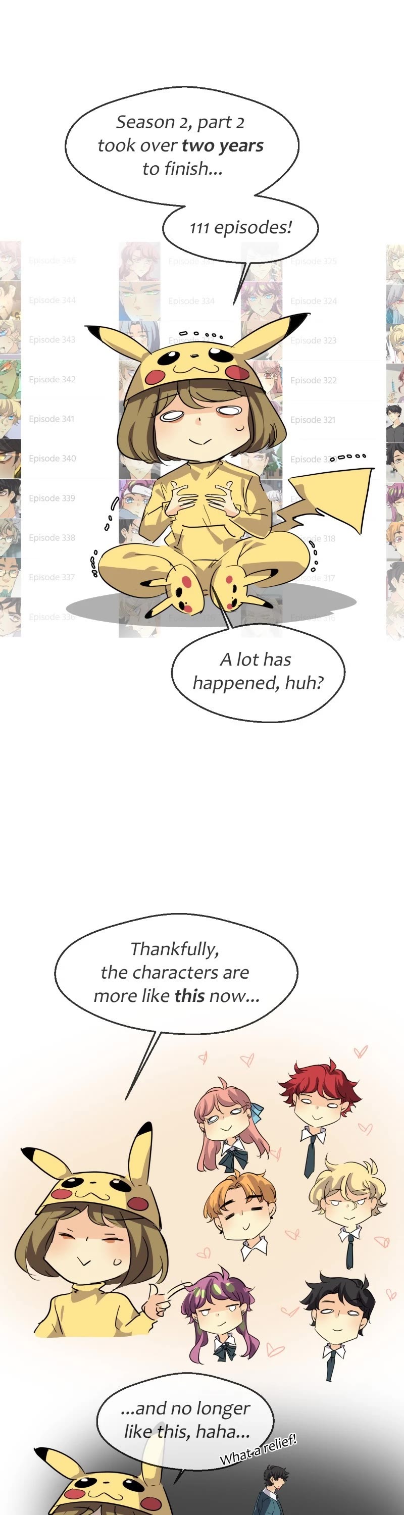 unOrdinary Chapter 355 page 2 - Chapter 355: Message from uru-chan