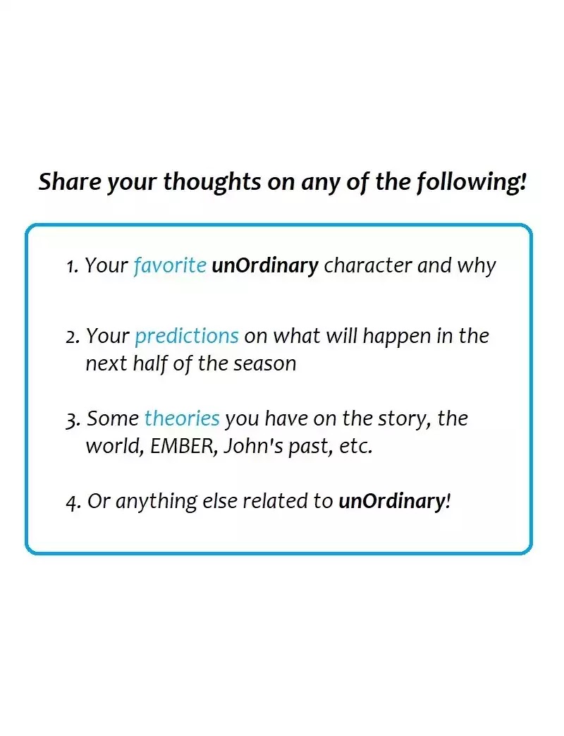 unOrdinary Chapter 79.6 page 12 - Bonus Chapter: Special Giveaway