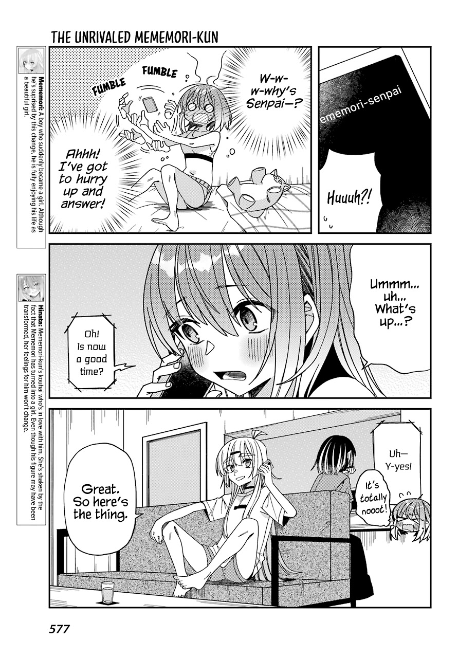 Unparalleled Mememori-kun Chapter 11 page 3 - Chapter 11: Promised Date