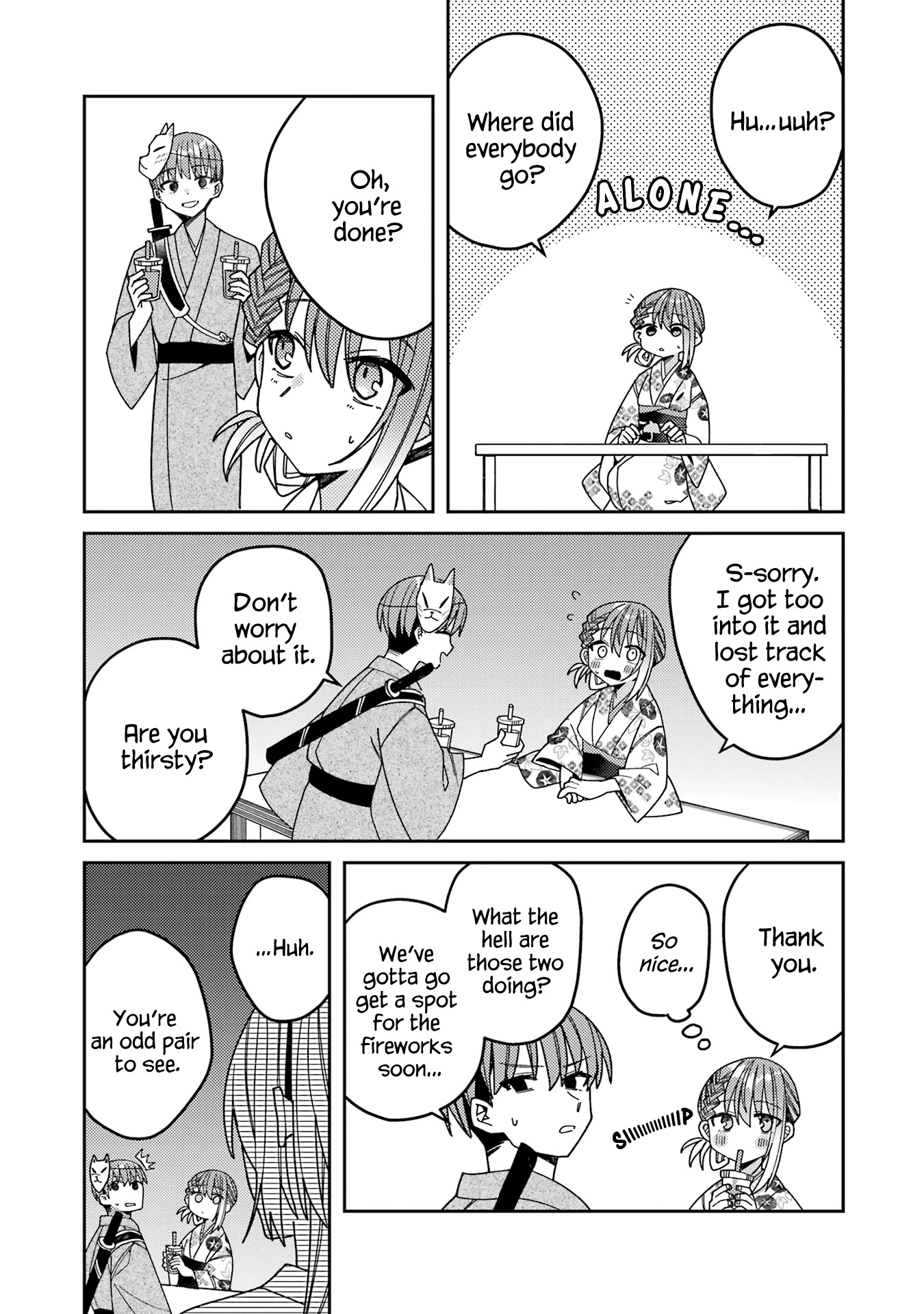 Unparalleled Mememori-kun Chapter 12 page 17 - Chapter 12: Fireworks Festival