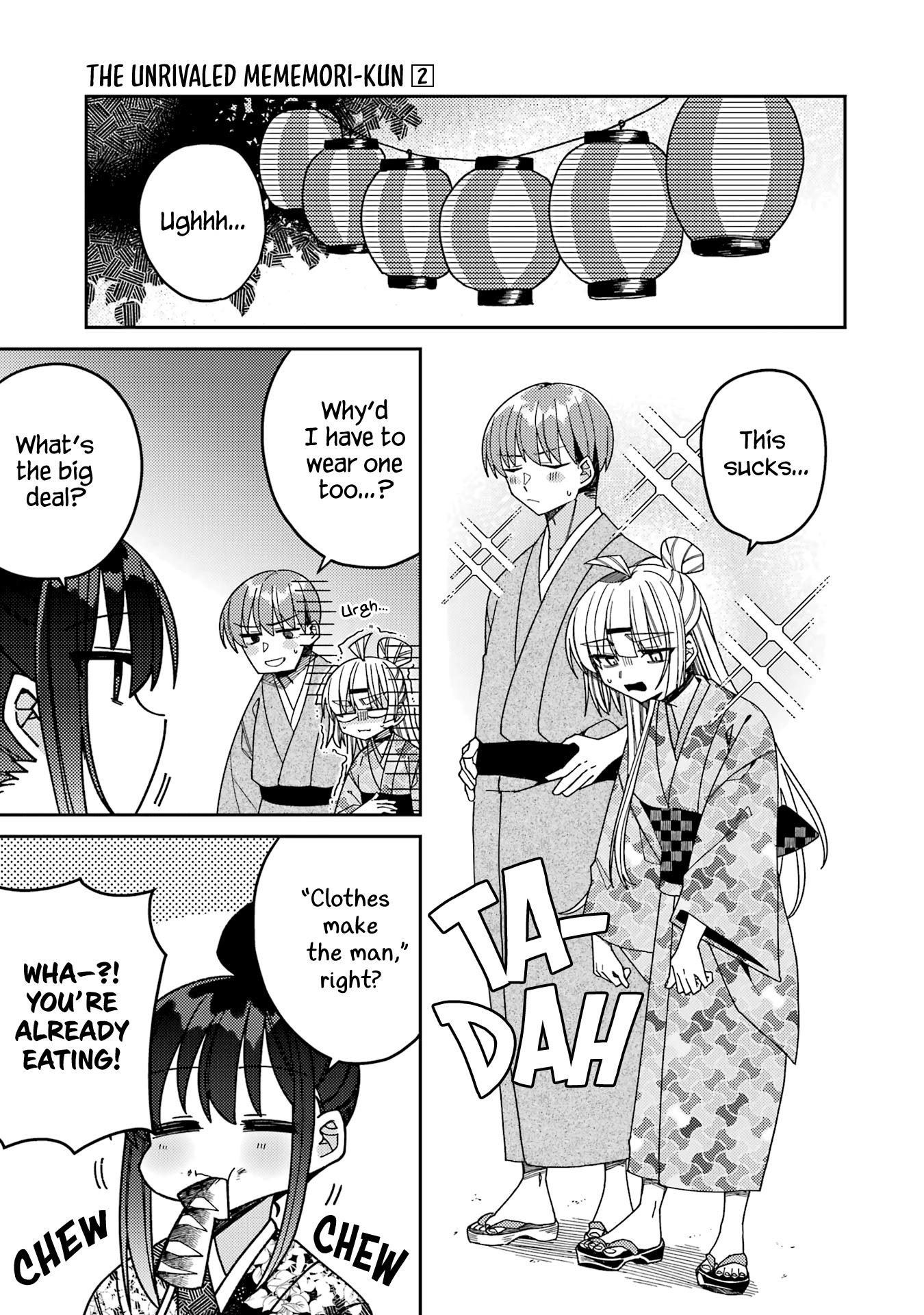 Unparalleled Mememori-kun Chapter 12 page 5 - Chapter 12: Fireworks Festival