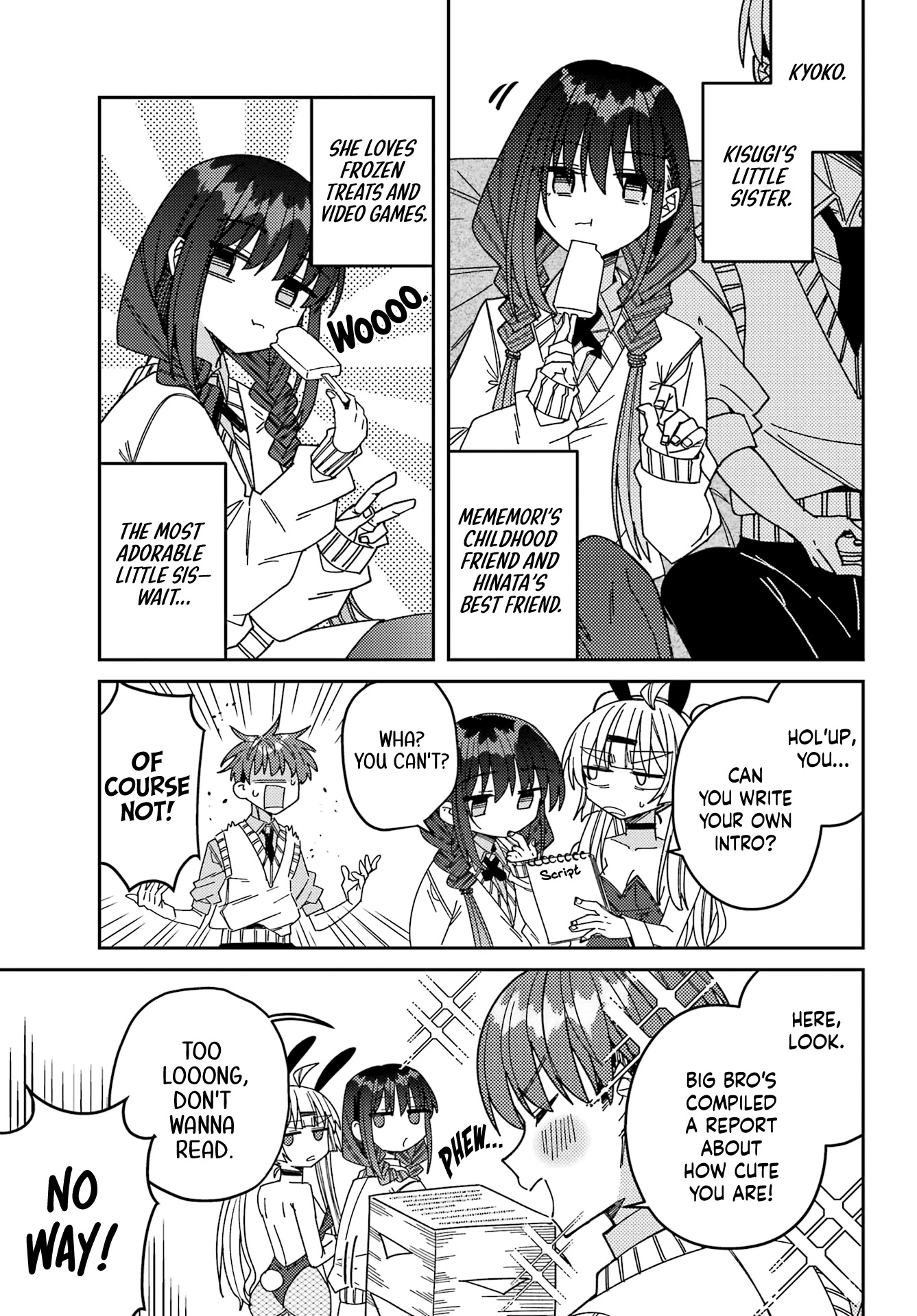 Unparalleled Mememori-kun Chapter 13.3 page 9 - Chapter 13.3: Recapped! 02