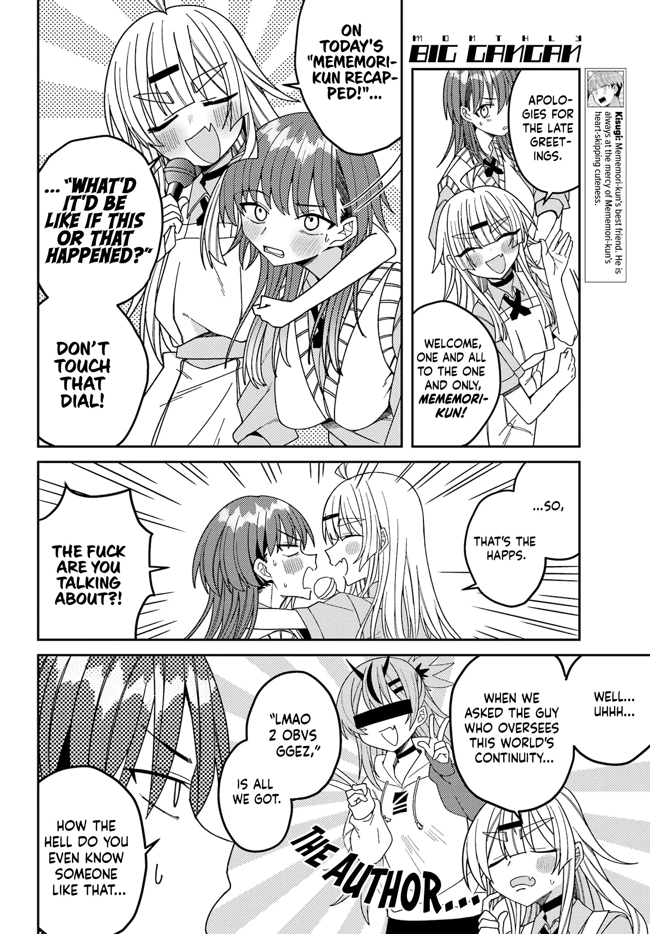 Unparalleled Mememori-kun Chapter 13.4 page 4 - Chapter 13.4: Recapped! 03