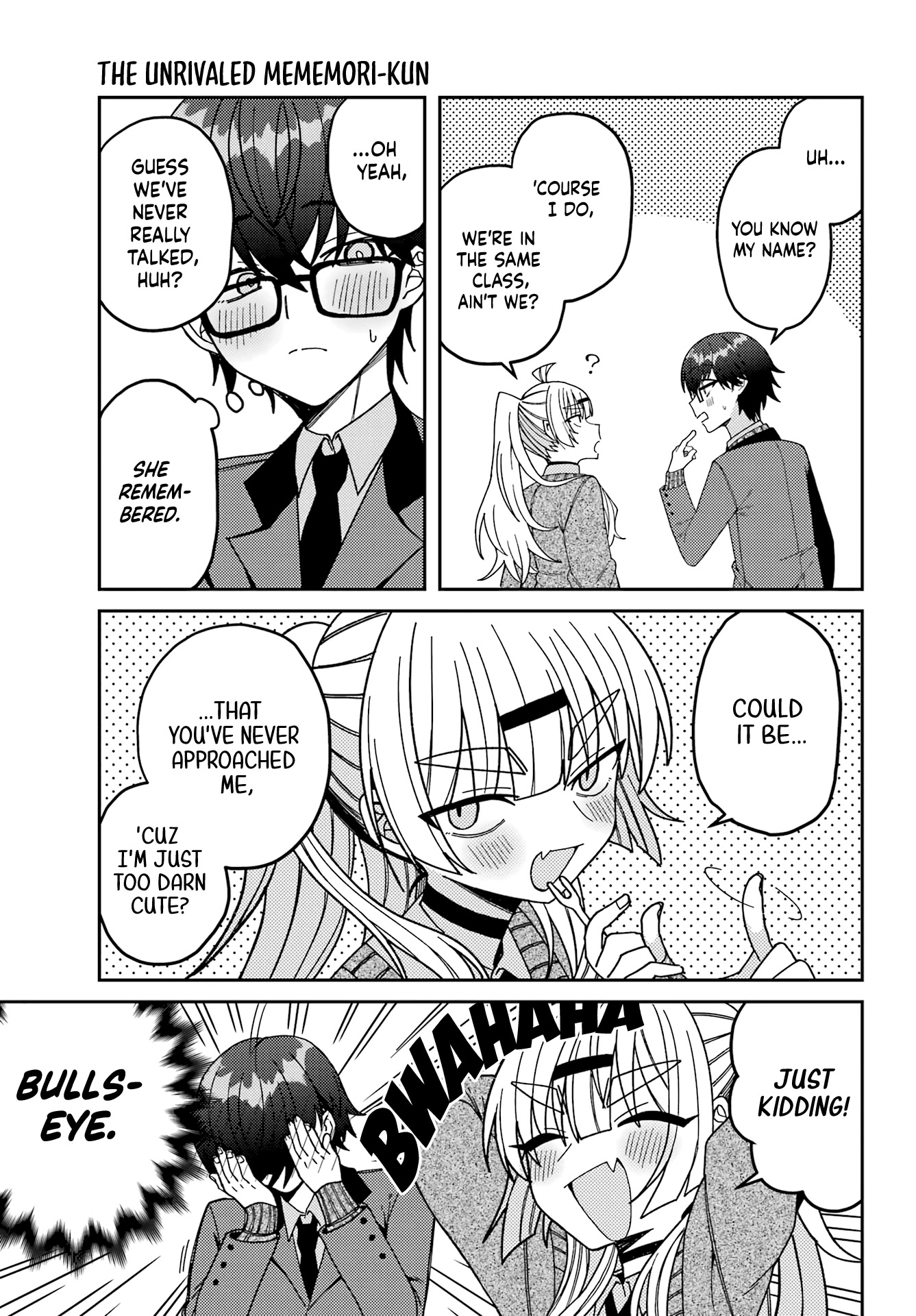 Unparalleled Mememori-kun Chapter 13.5 page 7 - Chapter 13.5: Recapped! 04