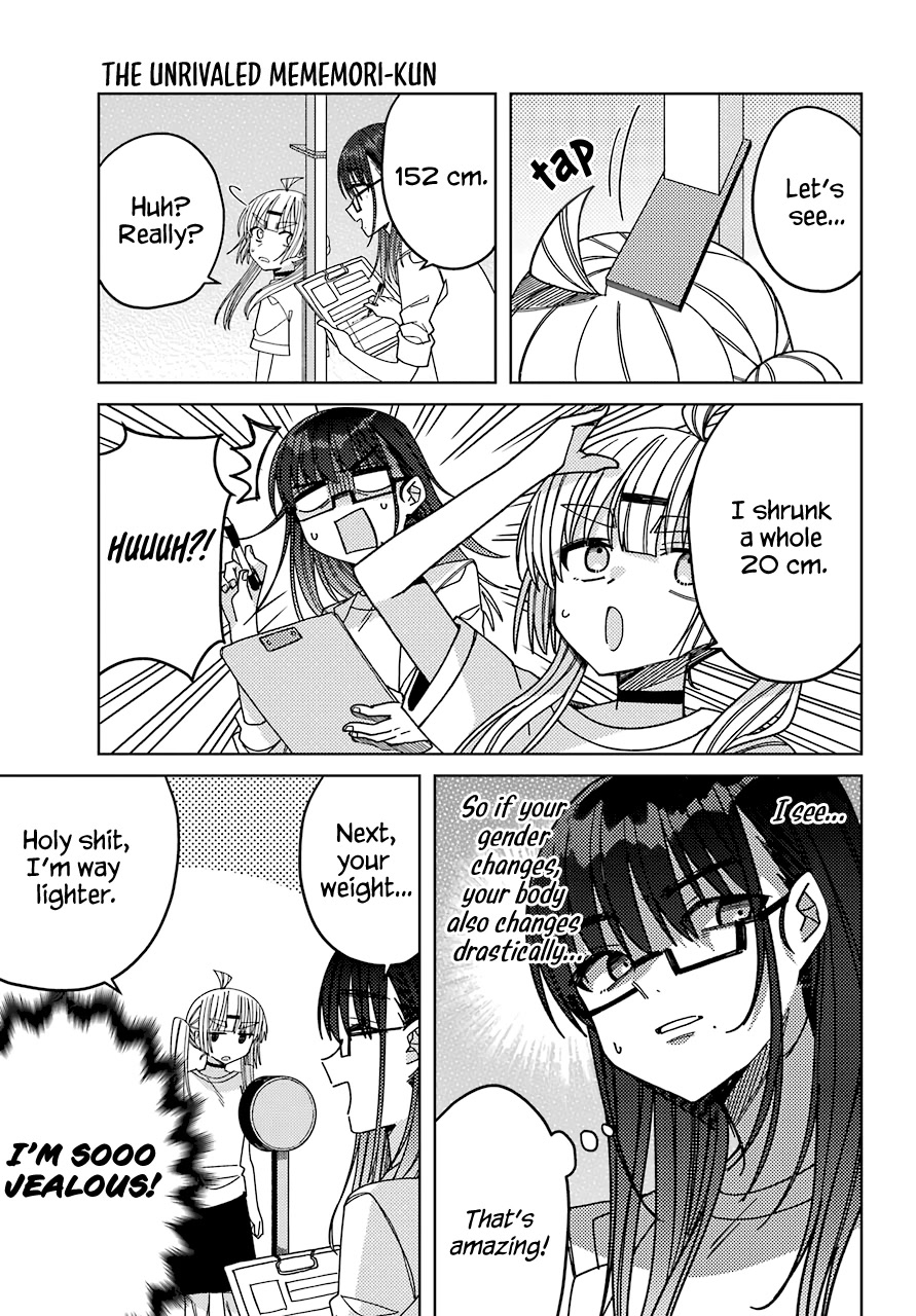 Unparalleled Mememori-kun Chapter 13 page 12 - Chapter 13: Physical Exams