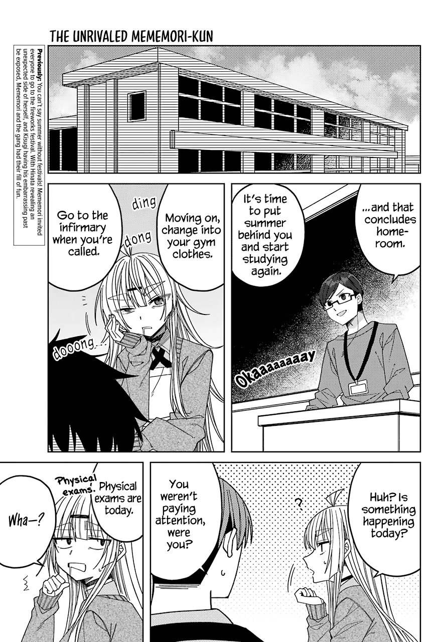 Unparalleled Mememori-kun Chapter 13 page 6 - Chapter 13: Physical Exams