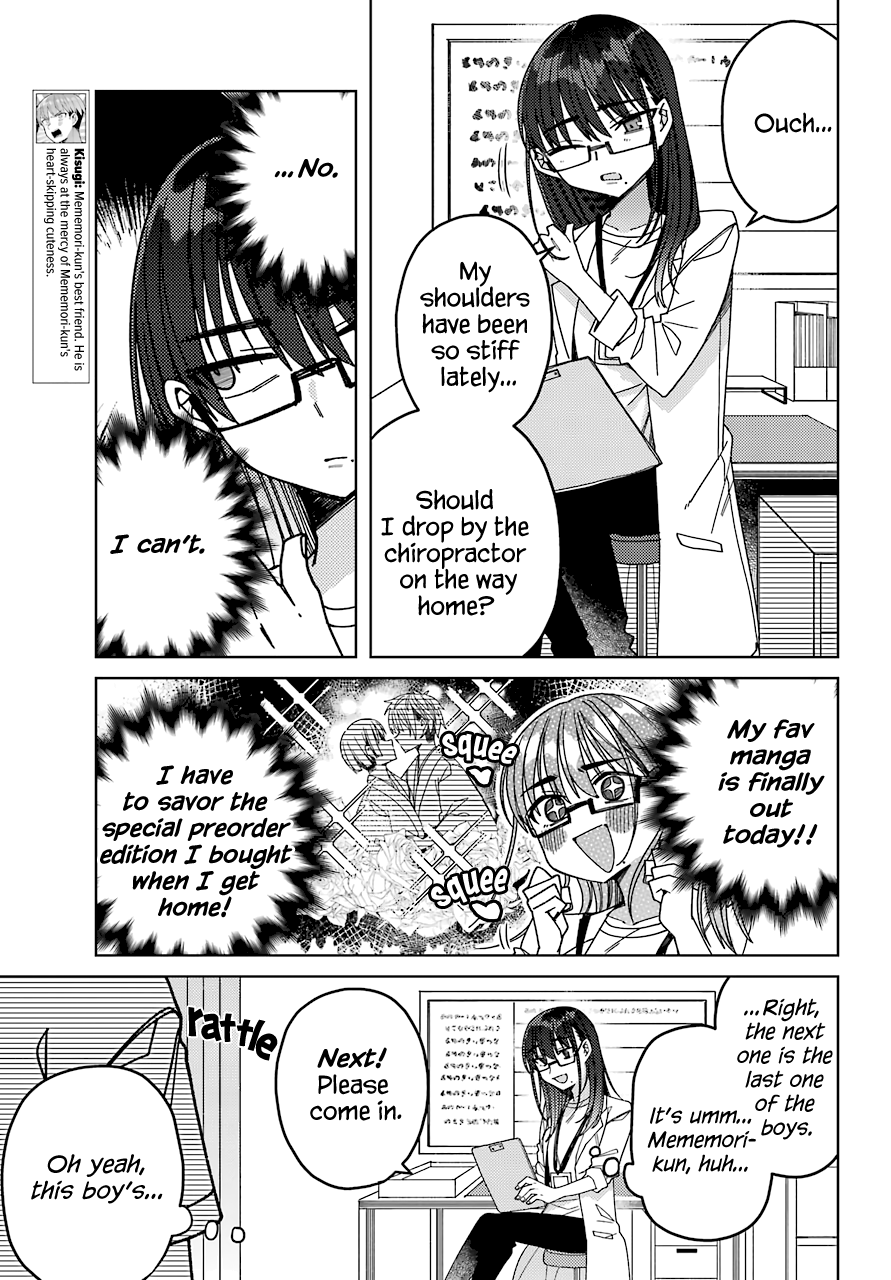 Unparalleled Mememori-kun Chapter 13 page 8 - Chapter 13: Physical Exams