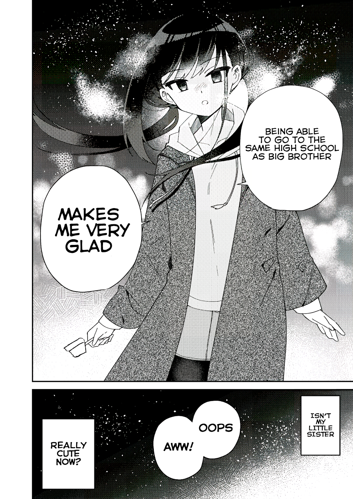 Unparalleled Mememori-kun Chapter 3.5 page 4 - Chapter 3.5: Deadpan Little Sister