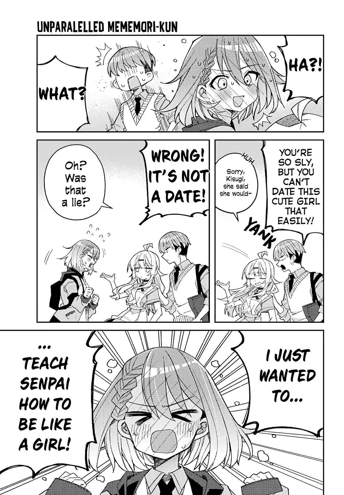 Unparalleled Mememori-kun Chapter 3 page 25 - Chapter 3: The Person I Like