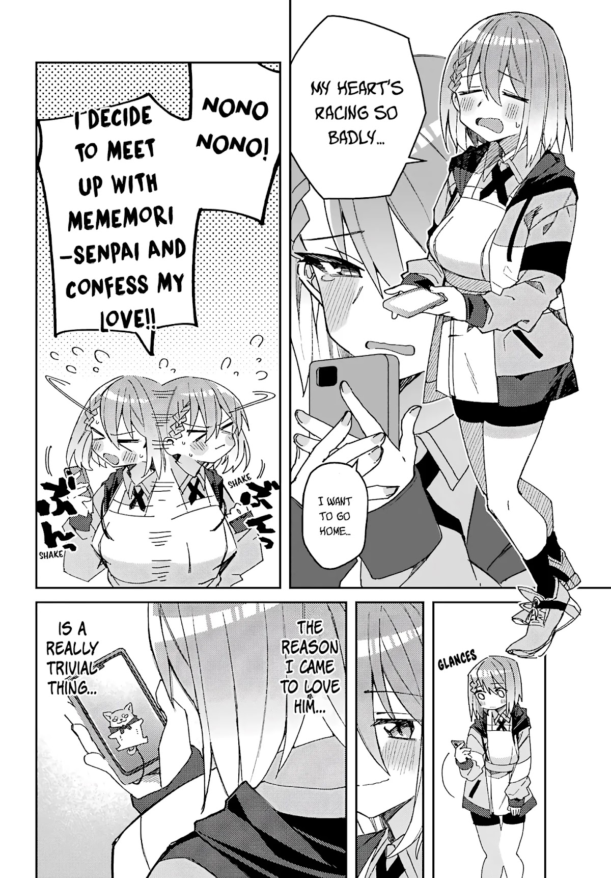 Unparalleled Mememori-kun Chapter 3 page 4 - Chapter 3: The Person I Like