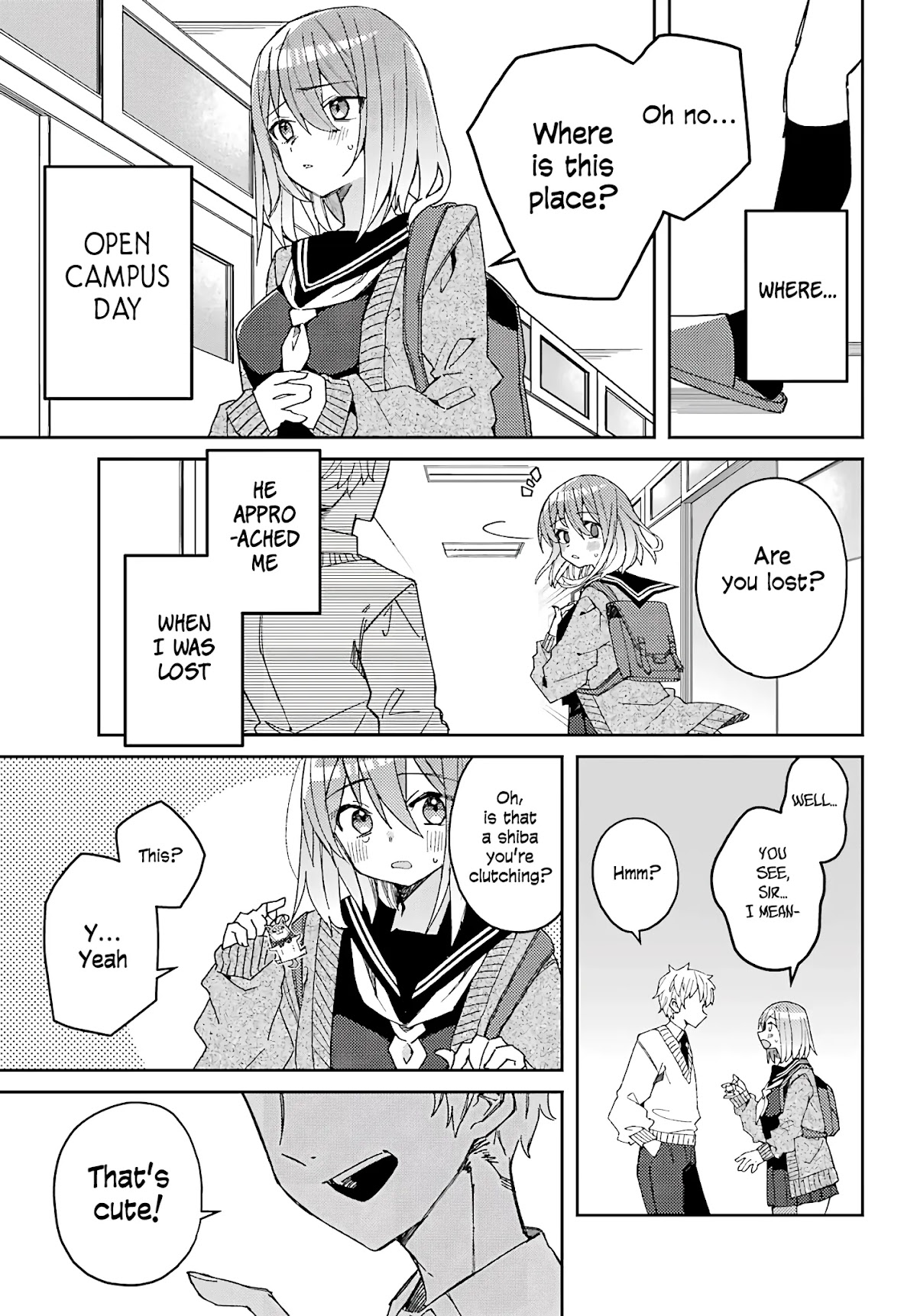 Unparalleled Mememori-kun Chapter 3 page 5 - Chapter 3: The Person I Like