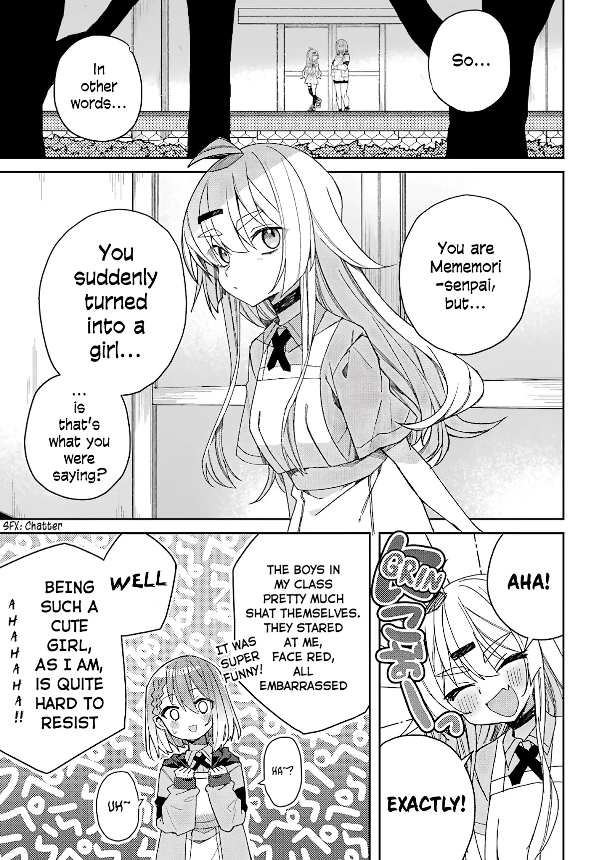 Unparalleled Mememori-kun Chapter 3 page 9 - Chapter 3: The Person I Like