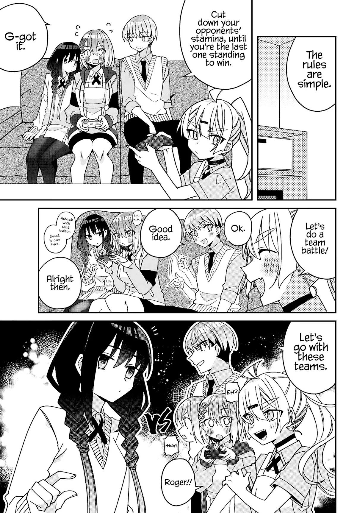 Unparalleled Mememori-kun Chapter 5 page 12 - Chapter 5: First Time Battle