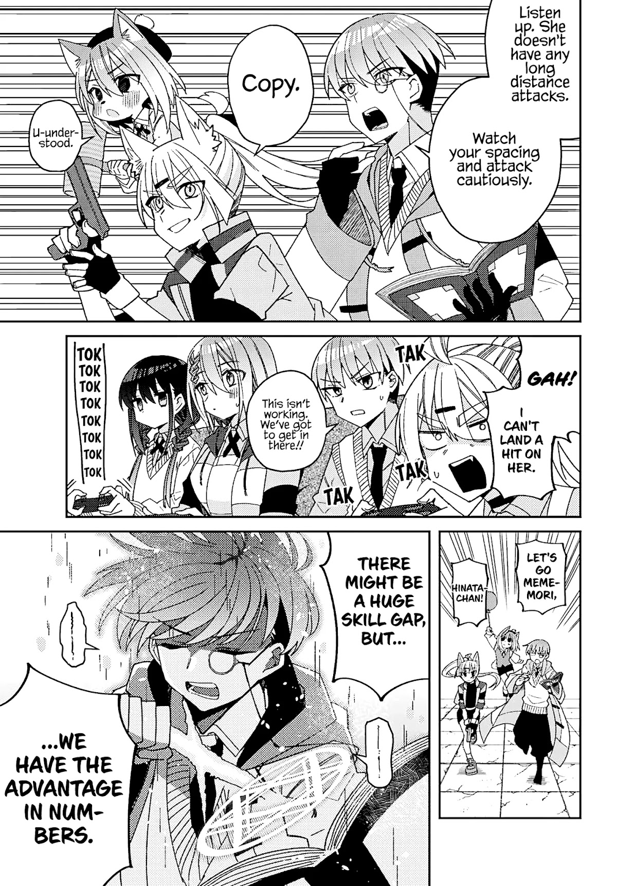 Unparalleled Mememori-kun Chapter 5 page 14 - Chapter 5: First Time Battle