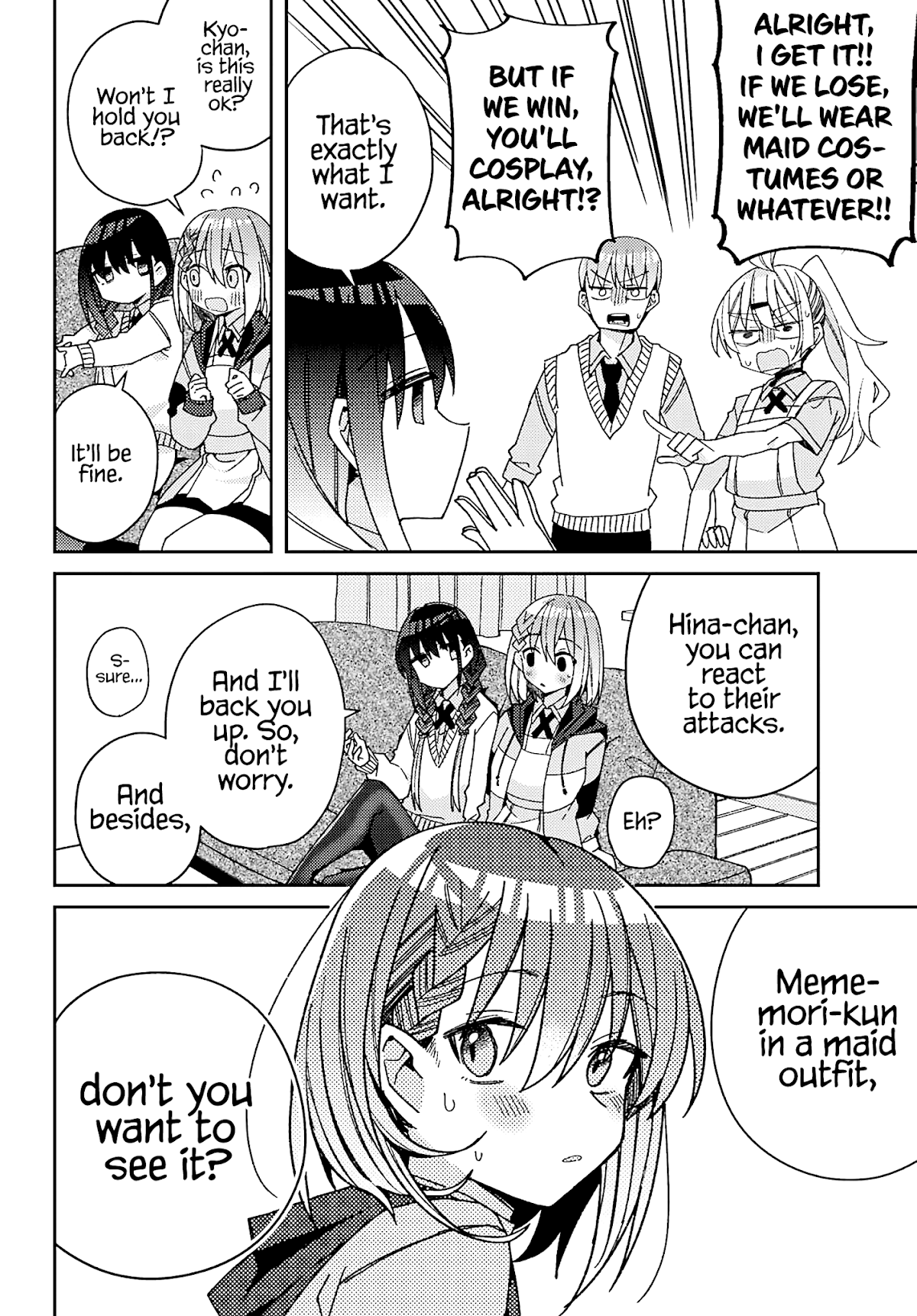 Unparalleled Mememori-kun Chapter 5 page 21 - Chapter 5: First Time Battle