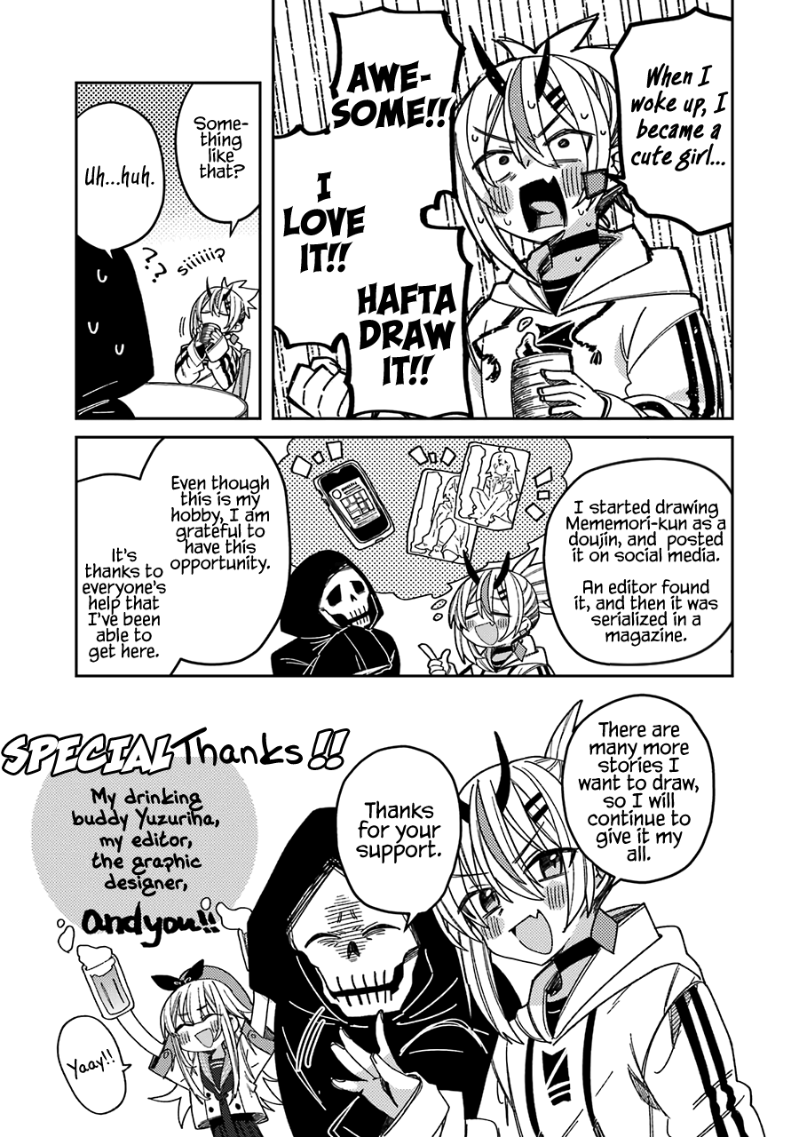 Unparalleled Mememori-kun Chapter 6.5 page 13 - Chapter 6.5: Volume 01 Extras