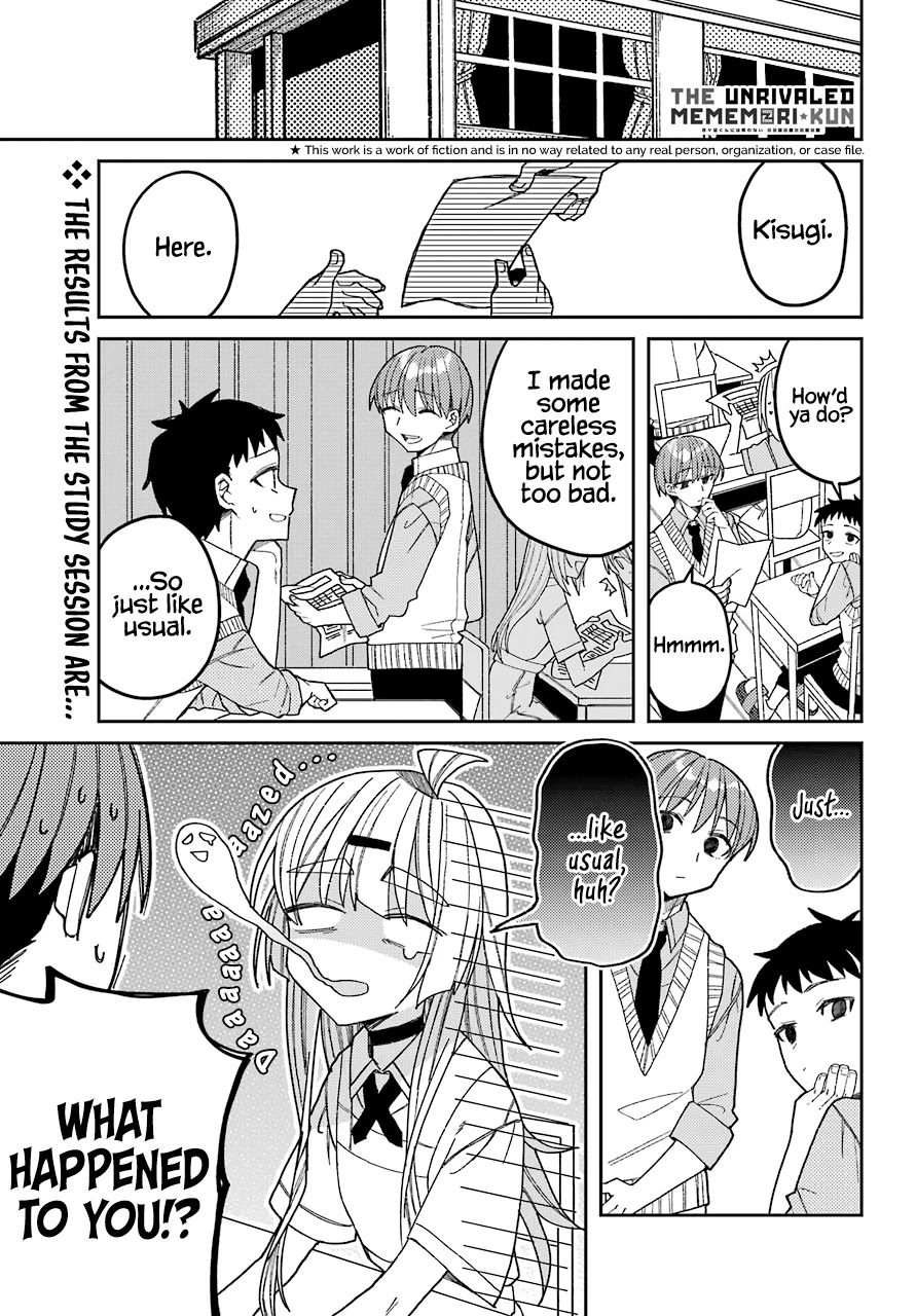 Unparalleled Mememori-kun Chapter 8 page 2 - Chapter 8: Eternal Rivals