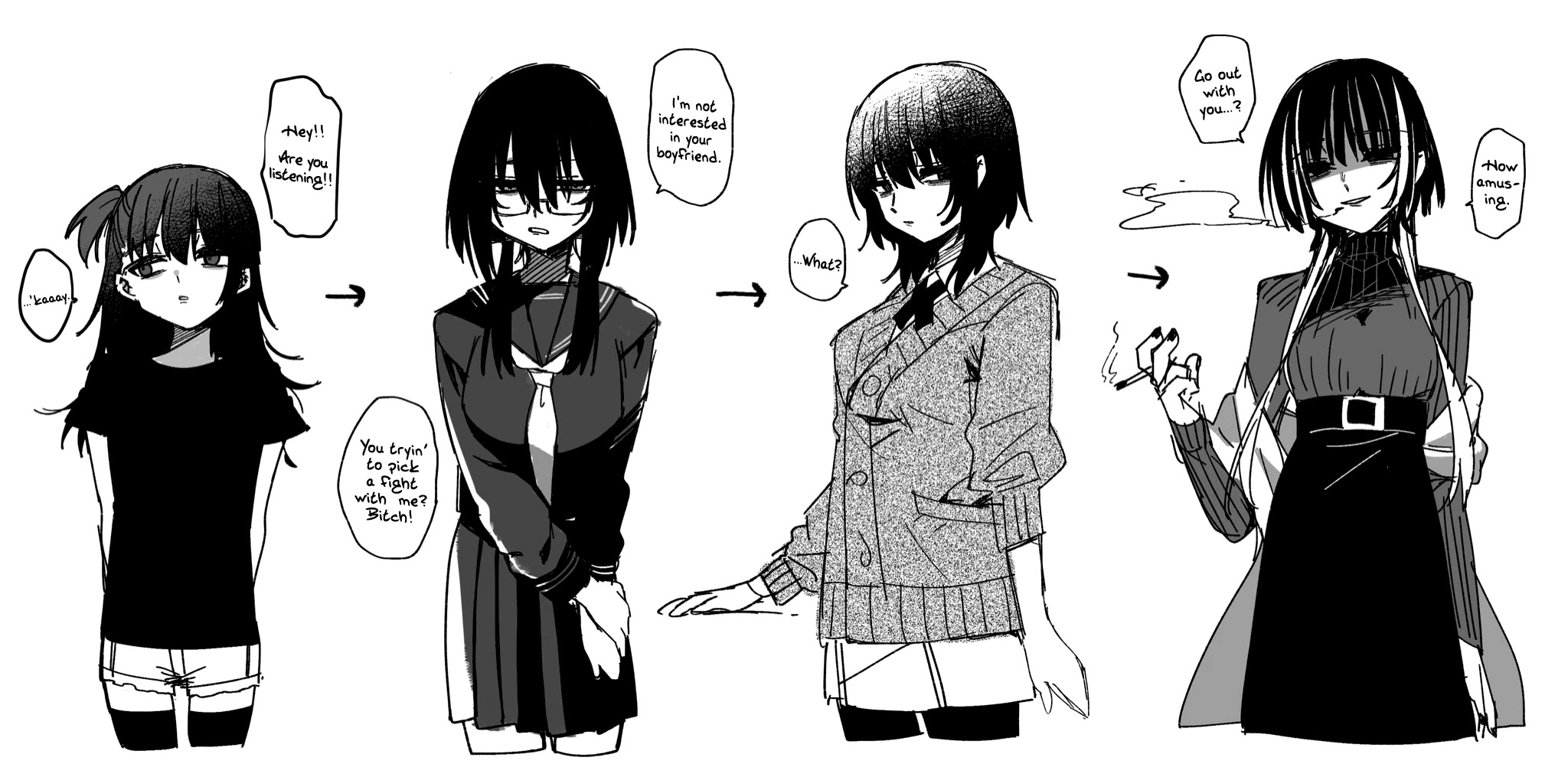 Unparalleled Mememori-kun Chapter 9 page 47 - Chapter 9: Big Sis and Lil' Bro