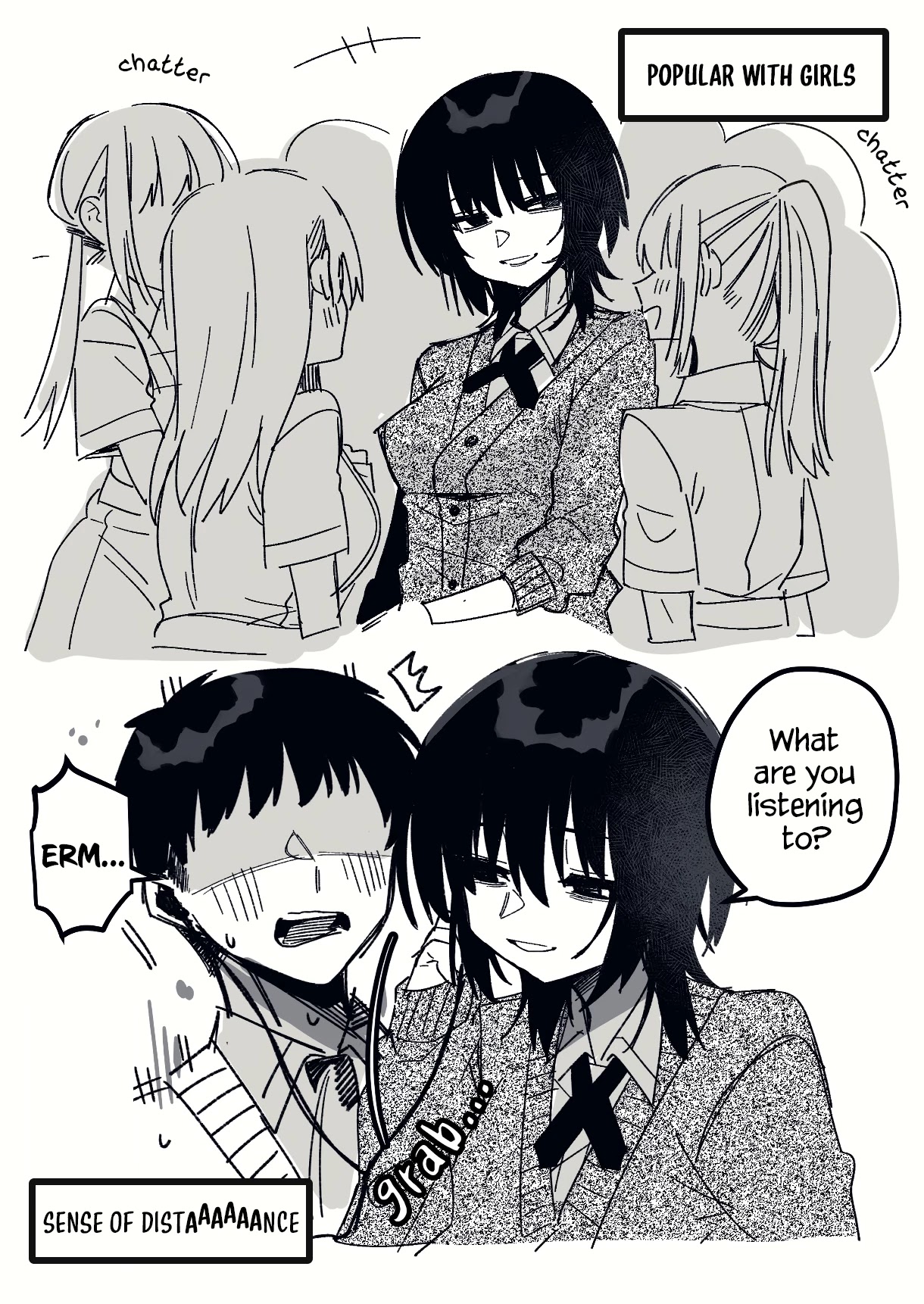 Unparalleled Mememori-kun Chapter 9 page 52 - Chapter 9: Big Sis and Lil' Bro