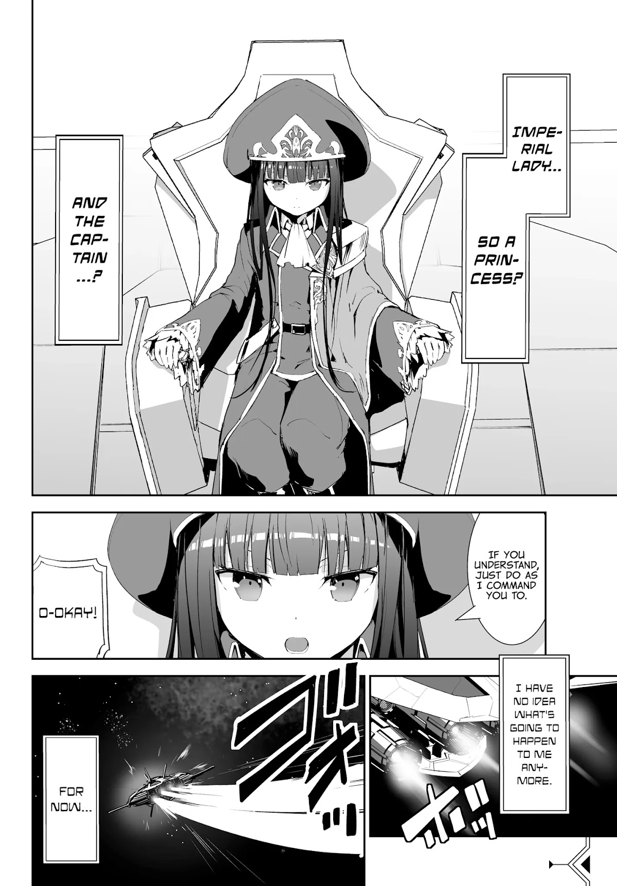 Unparalleled Path ~ Reincarnated as the AI for a Space Battleship ~ Chapter 1 page 31 - Chapter 1: Reicarnation Course