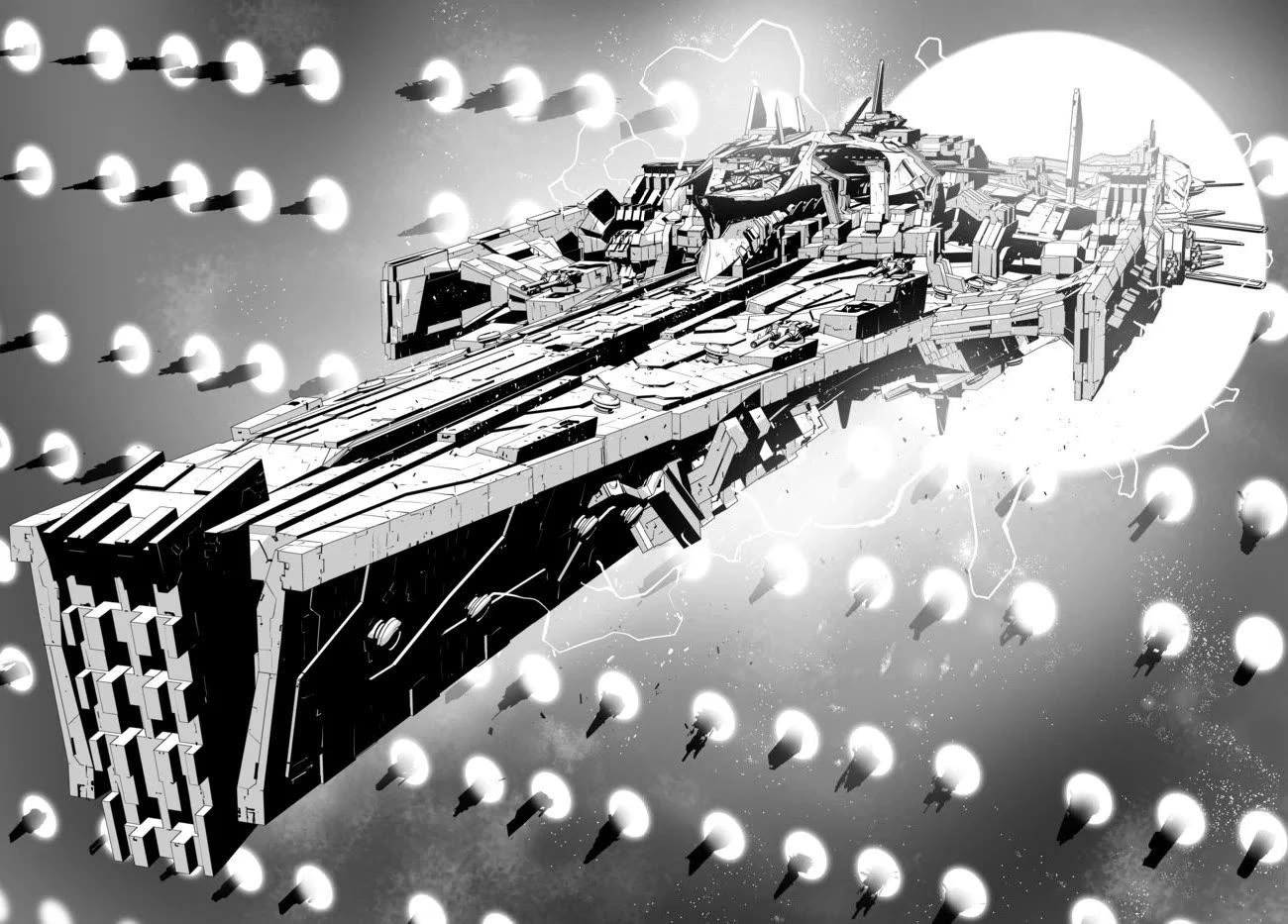 Unparalleled Path ~ Reincarnated as the AI for a Space Battleship ~ Chapter 13 page 22 - Chapter 13