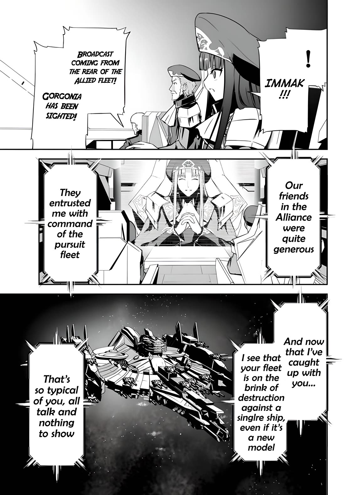 Unparalleled Path ~ Reincarnated as the AI for a Space Battleship ~ Chapter 13 page 7 - Chapter 13