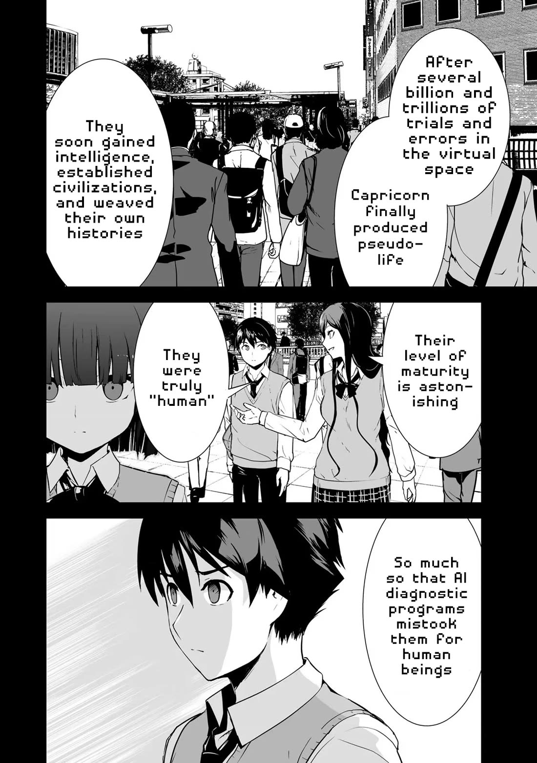 Unparalleled Path ~ Reincarnated as the AI for a Space Battleship ~ Chapter 14 page 13 - Chapter 14: Creation Route