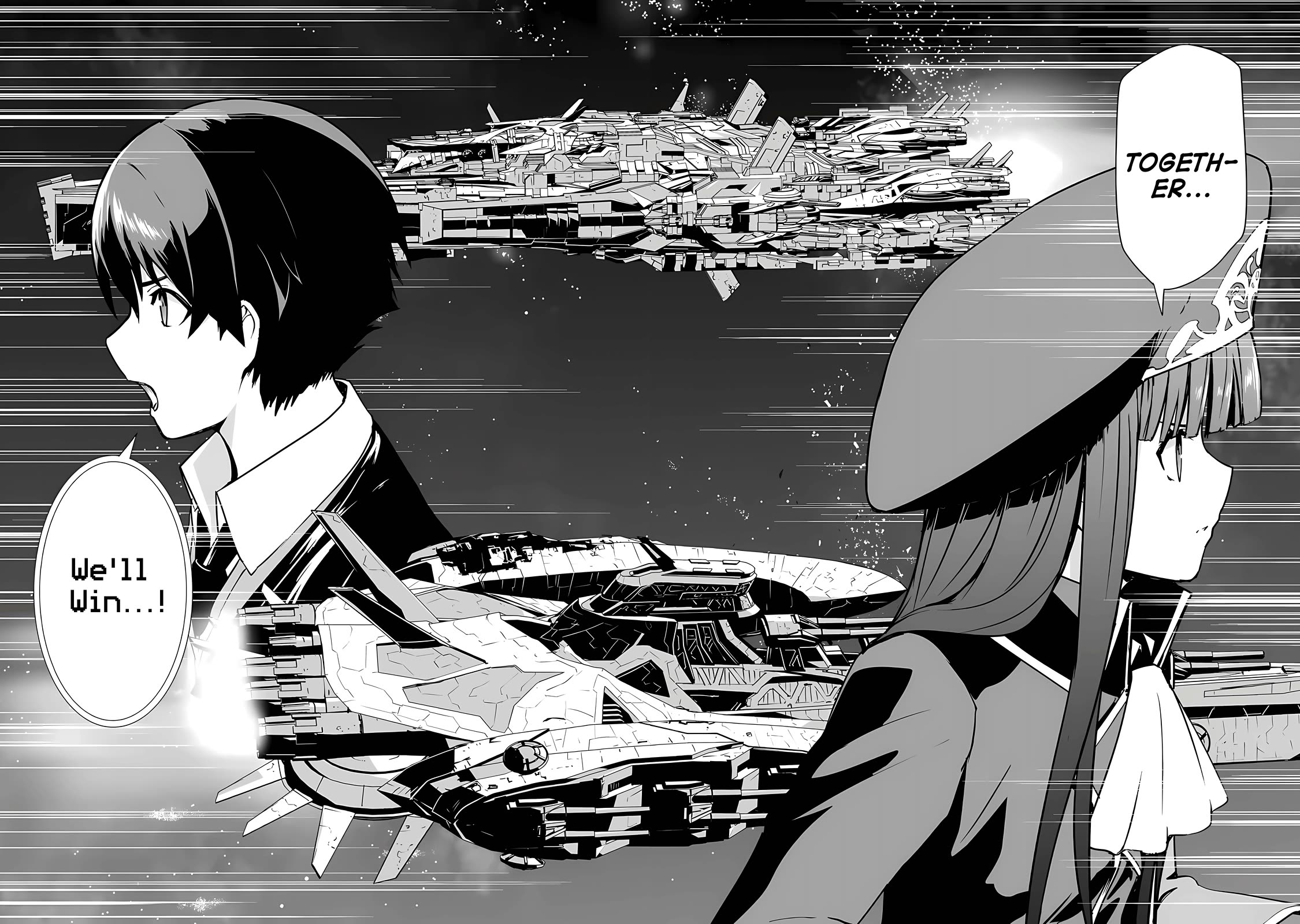 Unparalleled Path ~ Reincarnated as the AI for a Space Battleship ~ Chapter 15 page 23 - Chapter 15: Unparalleled Route [END]
