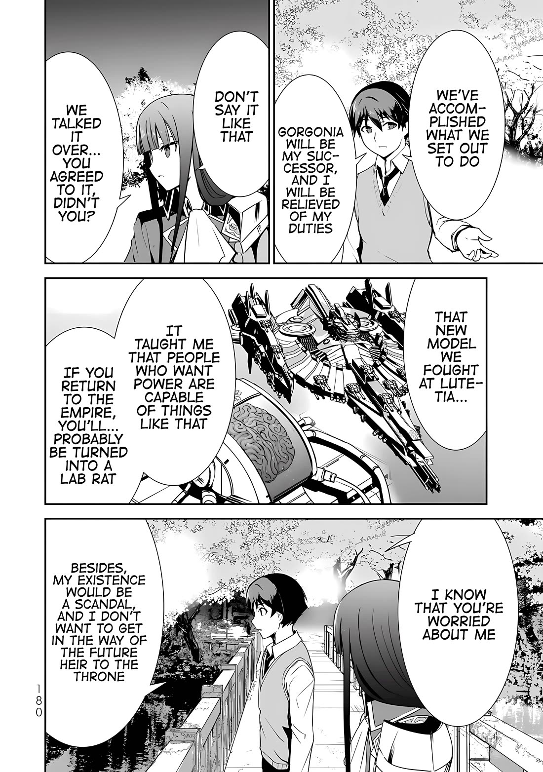 Unparalleled Path ~ Reincarnated as the AI for a Space Battleship ~ Chapter 15 page 43 - Chapter 15: Unparalleled Route [END]
