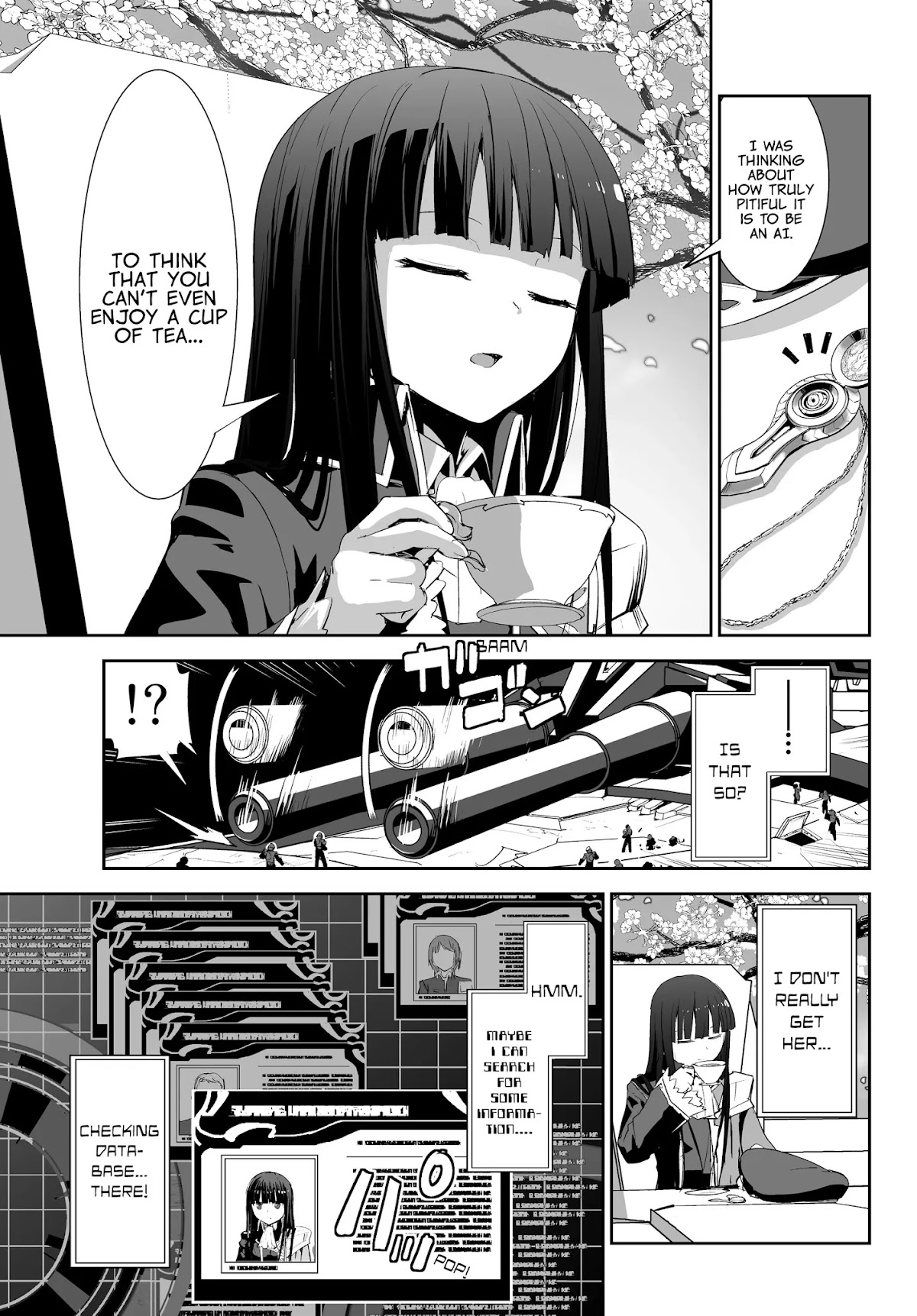 Unparalleled Path ~ Reincarnated as the AI for a Space Battleship ~ Chapter 2 page 10 - Chapter 2: Reminiscence Course
