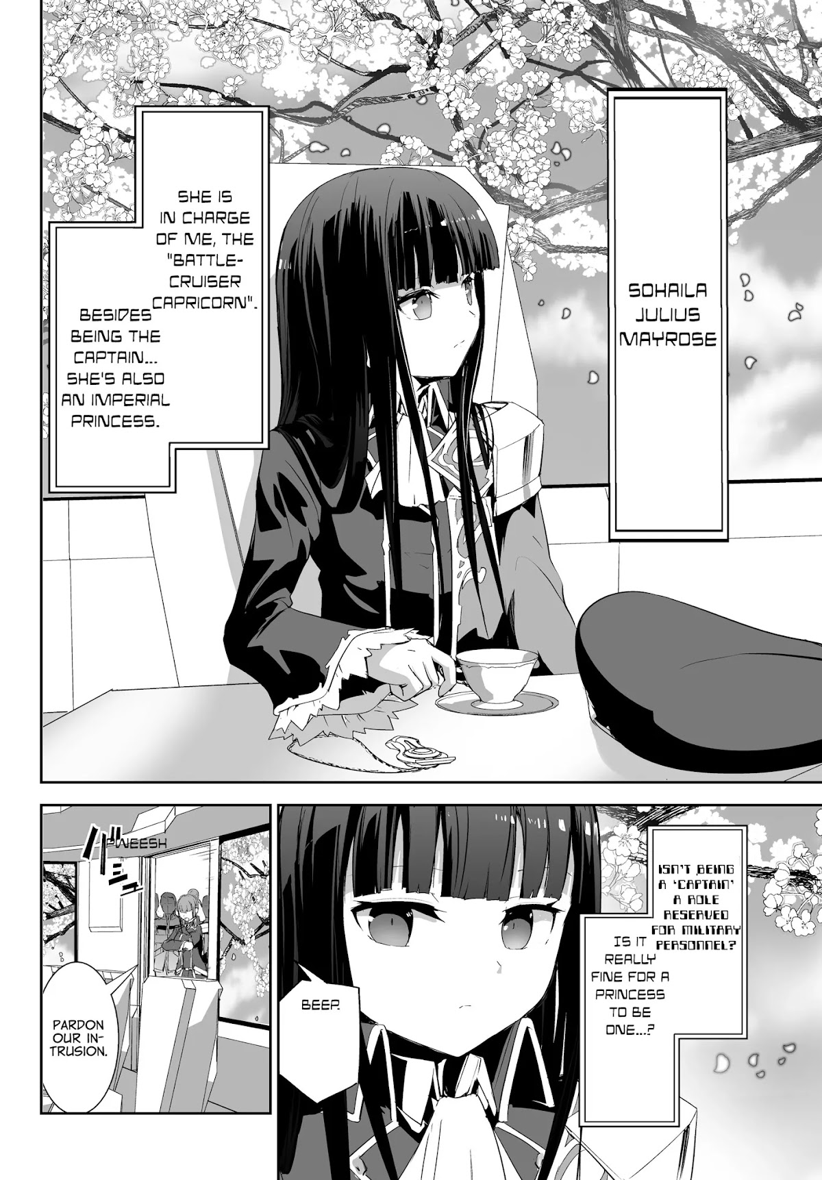 Unparalleled Path ~ Reincarnated as the AI for a Space Battleship ~ Chapter 2 page 11 - Chapter 2: Reminiscence Course