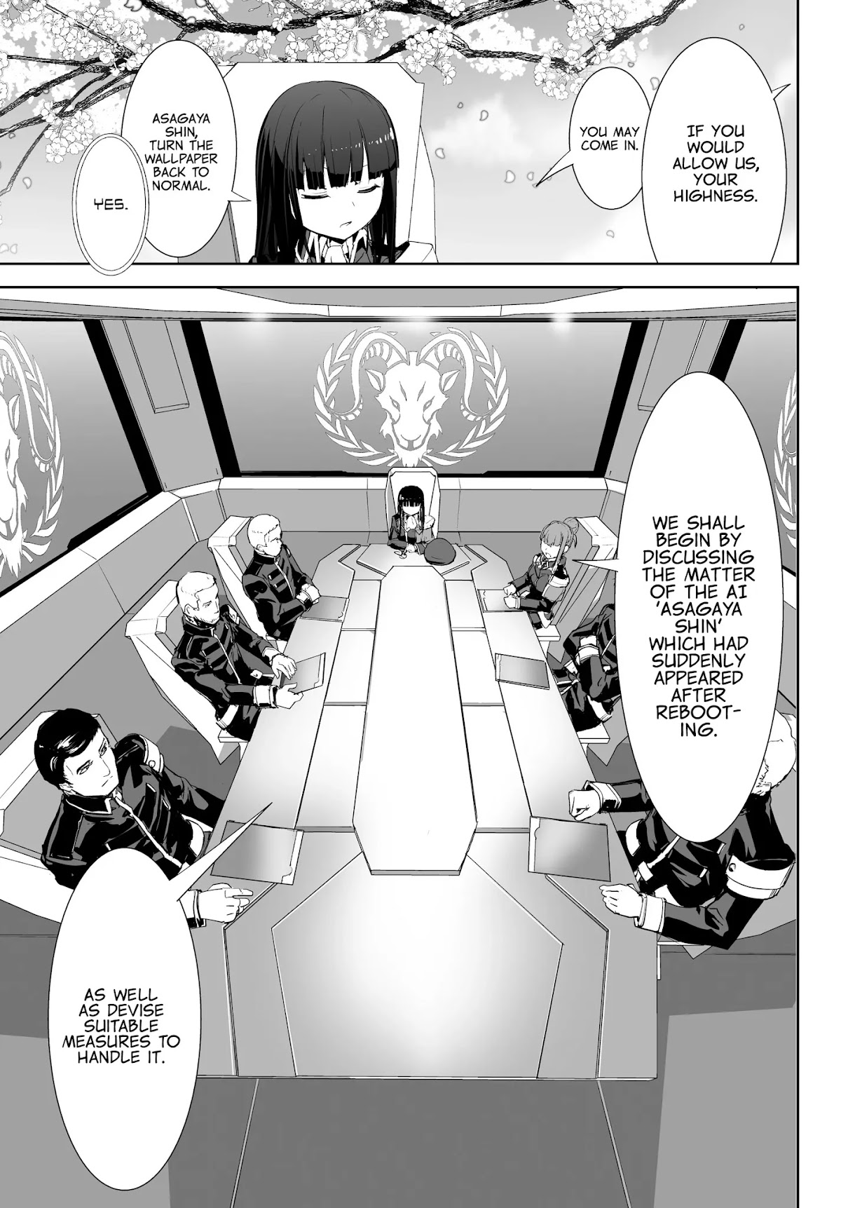 Unparalleled Path ~ Reincarnated as the AI for a Space Battleship ~ Chapter 2 page 12 - Chapter 2: Reminiscence Course