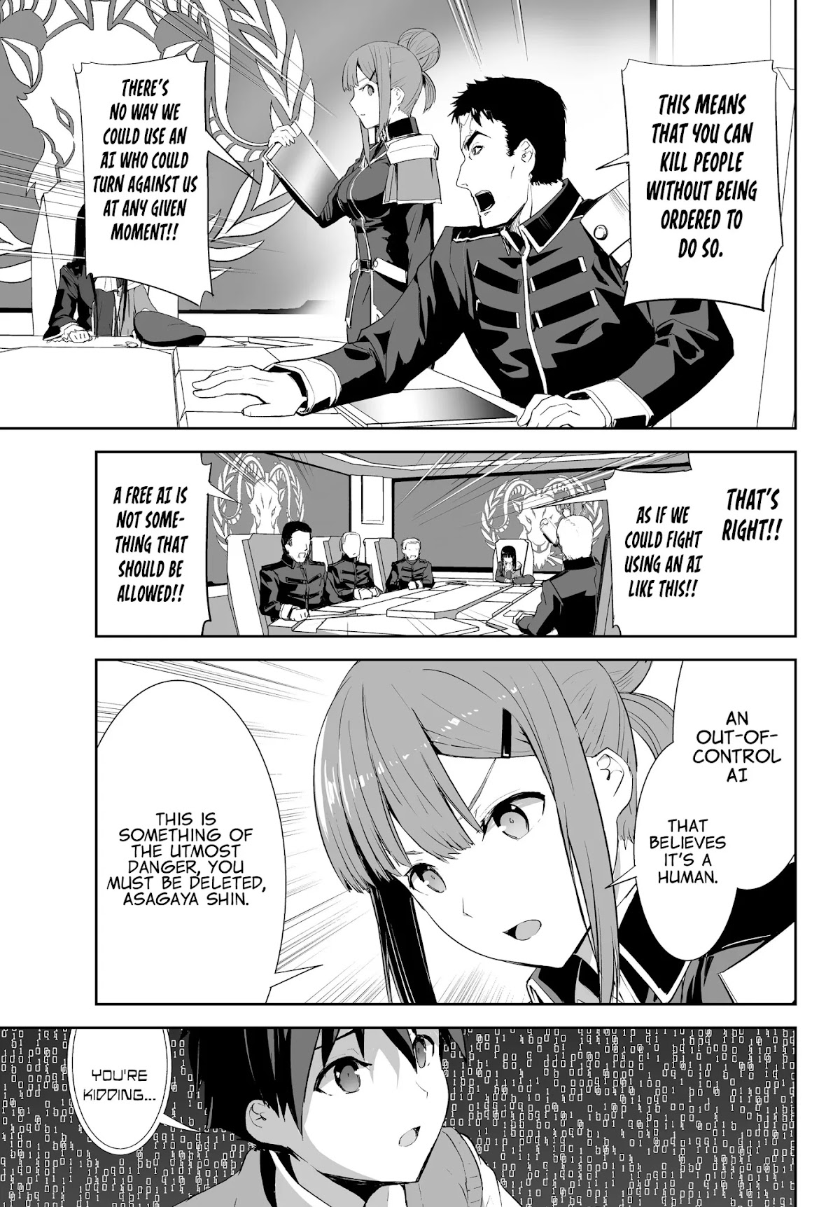 Unparalleled Path ~ Reincarnated as the AI for a Space Battleship ~ Chapter 2 page 16 - Chapter 2: Reminiscence Course