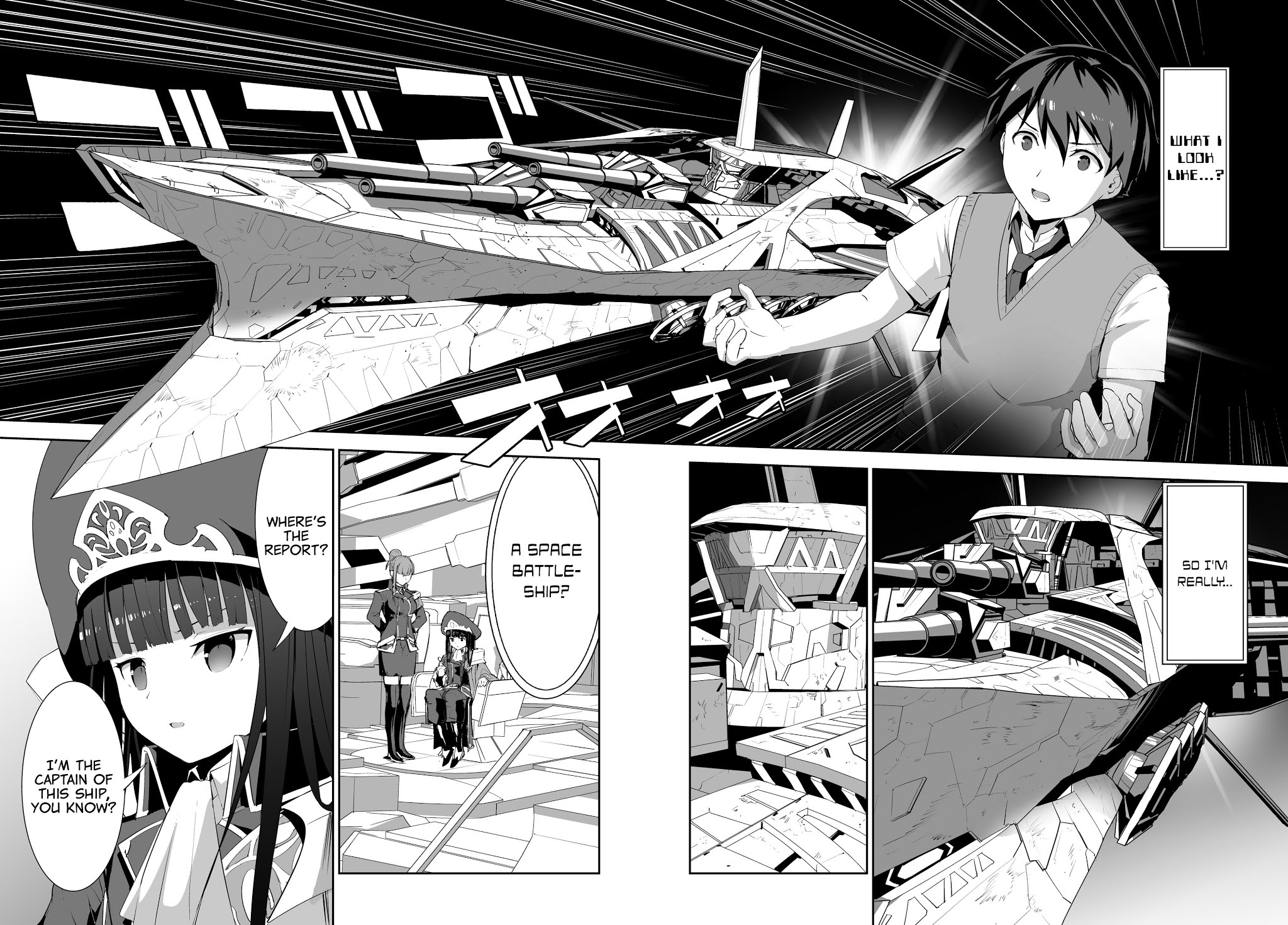 Unparalleled Path ~ Reincarnated as the AI for a Space Battleship ~ Chapter 2 page 2 - Chapter 2: Reminiscence Course