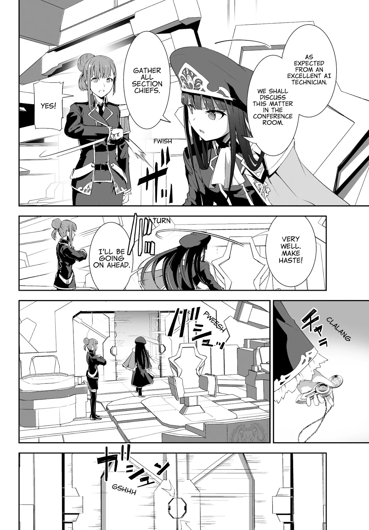 Unparalleled Path ~ Reincarnated as the AI for a Space Battleship ~ Chapter 2 page 5 - Chapter 2: Reminiscence Course