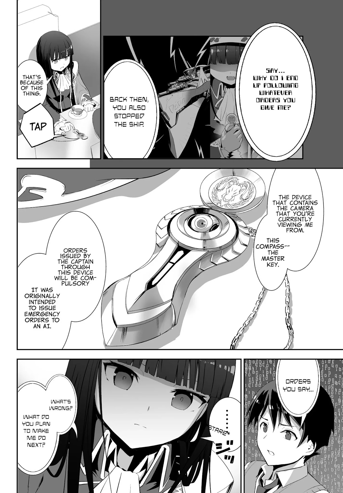 Unparalleled Path ~ Reincarnated as the AI for a Space Battleship ~ Chapter 2 page 9 - Chapter 2: Reminiscence Course